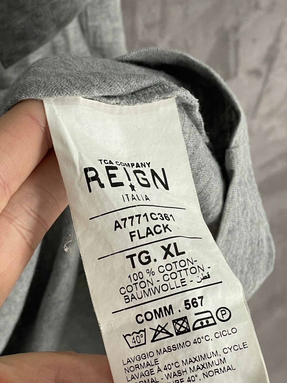 Other Reign Italia Deigner Printed Abstract Rare Y2K T shirt Size US XL / EU 56 / 4 - 8 Thumbnail