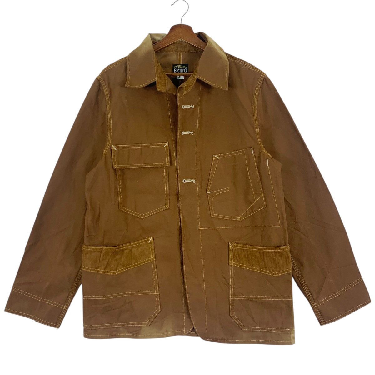 EIGHT-G × Japanese Brand × Vintage Vintage Japanese Brand EIGHT-G Denim Jacket Size US XXS / EU 40 - 1 Thumbnail