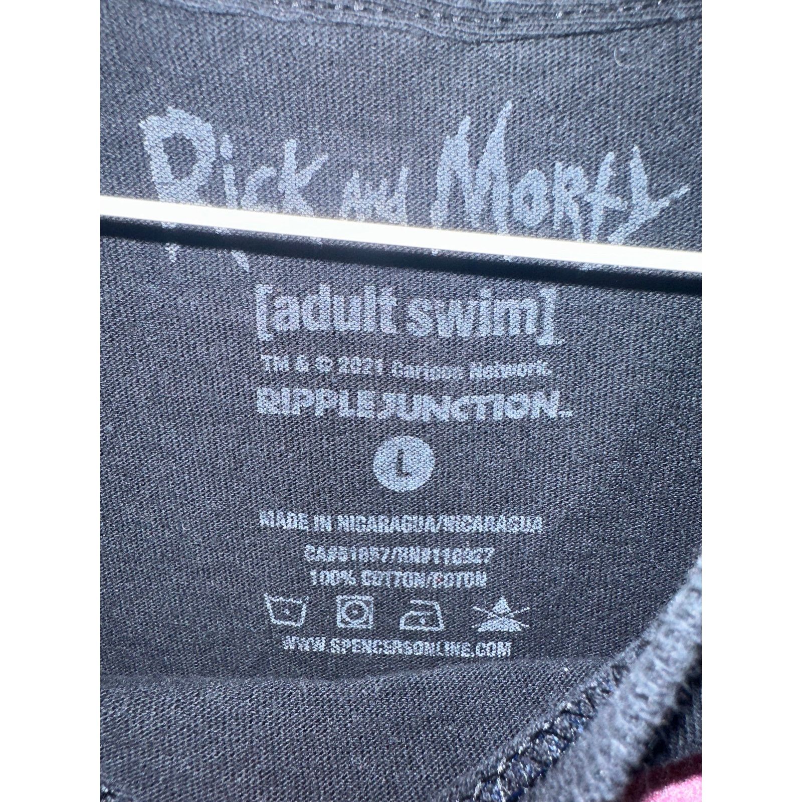 Other Rick and Morty Black Short Sleeve Graphic Crew Neck T-Shirt Size US L / EU 52-54 / 3 - 8 Thumbnail