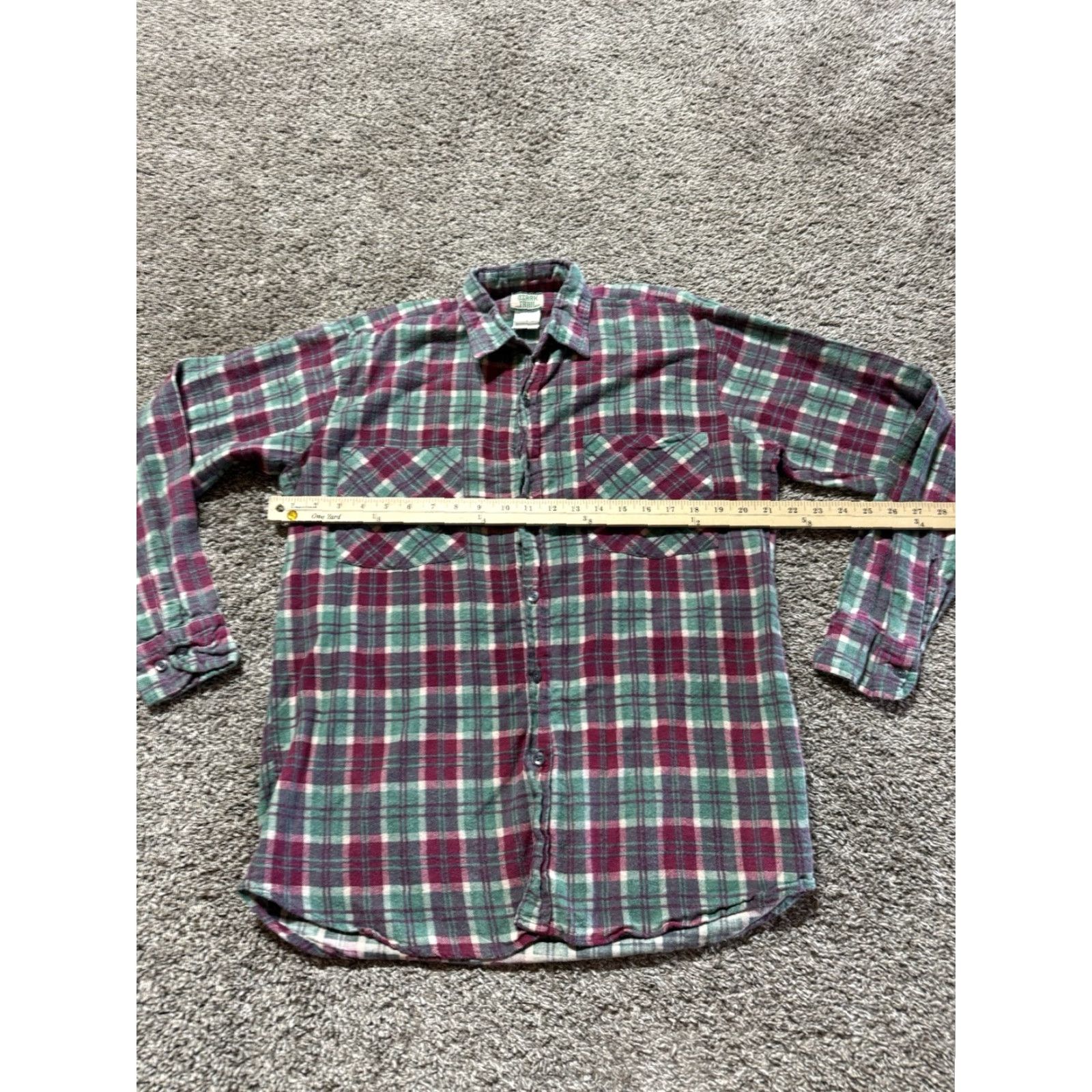 Vintage Ozark Trail Mens Flannel Shirt Button Down Size Medium Long Sleeve Plaid Size US M / EU 48-50 / 2 - 5 Thumbnail