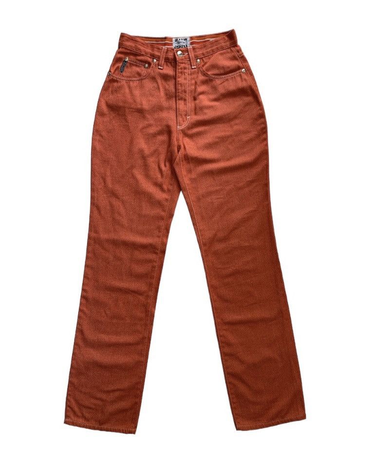 image of Iceberg x Iceberg History Ice Berg Jeans Orange, Women's (Size 27)