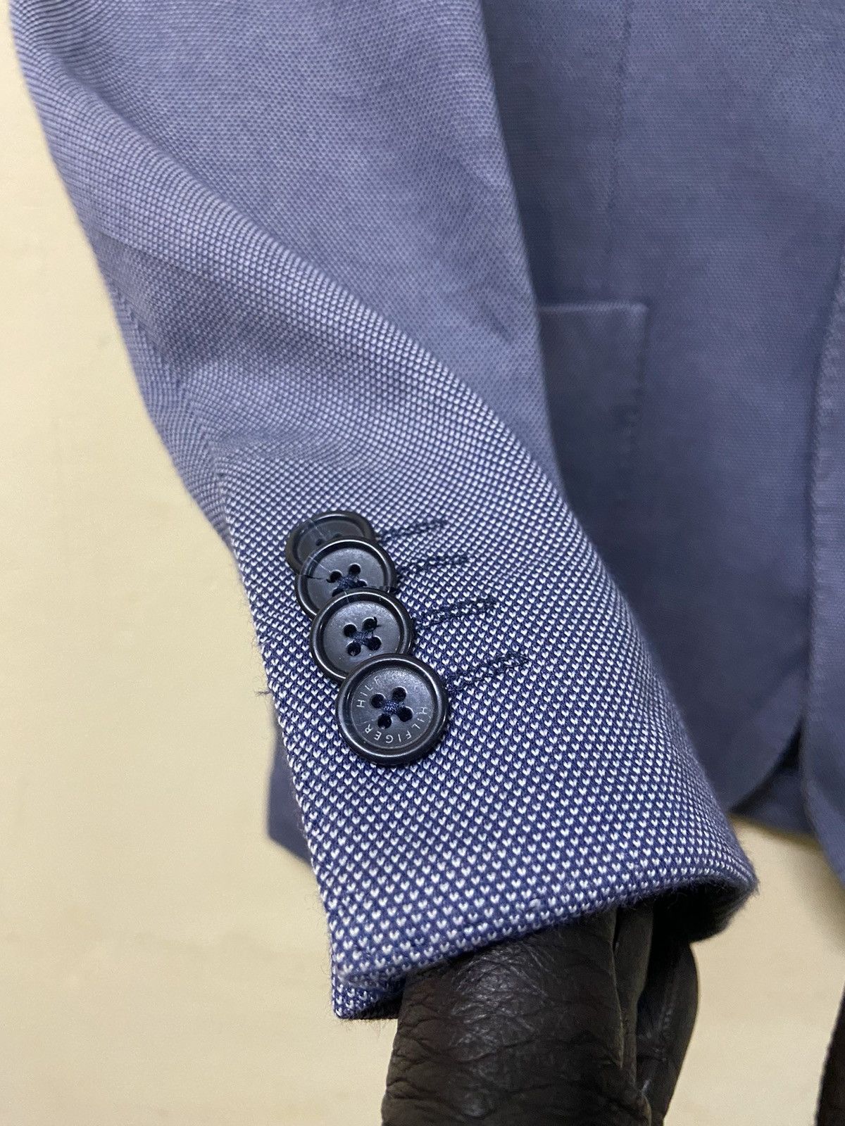 Tommy Hilfiger Tommy Hilfiger Blazer Blue Tweed Size US M / EU 48-50 / 2 - 6 Thumbnail