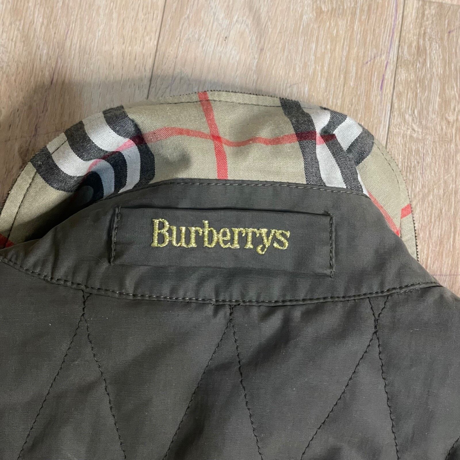 Burberry VINTAGE Burberry Quilted Jacket Nova check Diamond corduroy Size L / US 10 / IT 46 - 9 Thumbnail