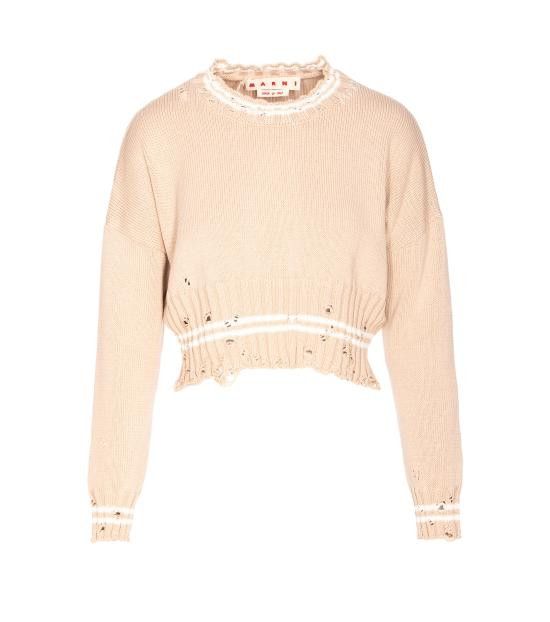 Marni MARNI Women Sweater GCMD0276Q2 UFC65200W35 Beige Size XS / US 0-2 / IT 36-38 - 1 Thumbnail