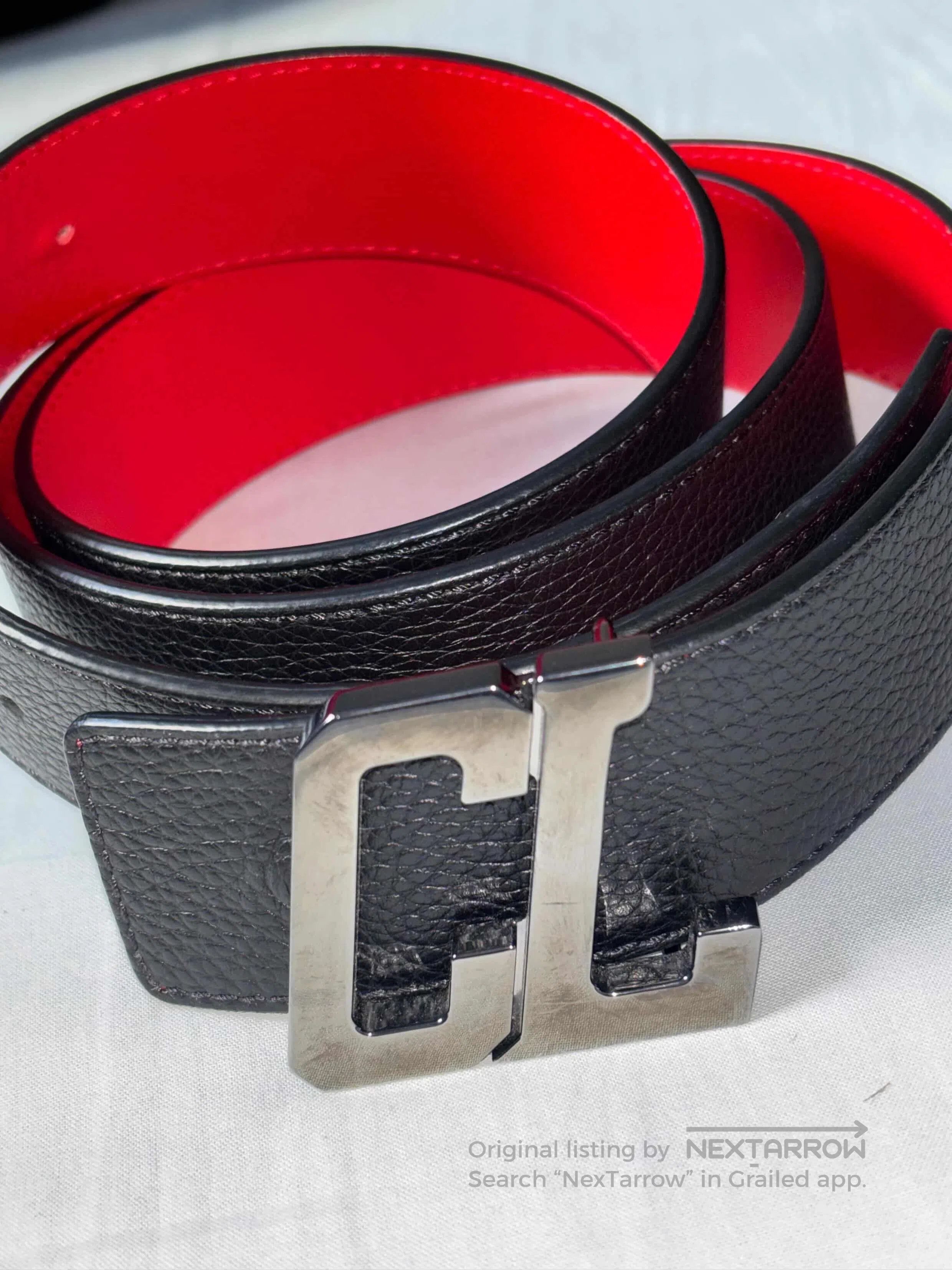Christian Louboutin Christian Louboutin Reversible Belt . Size ONE SIZE - 1 Thumbnail