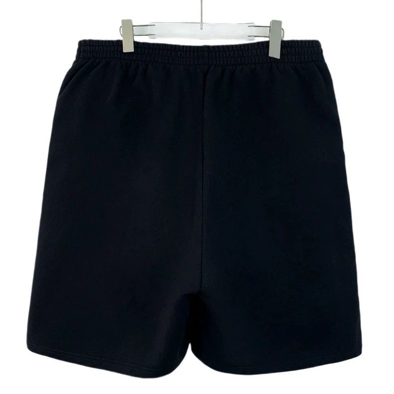 Balenciaga Balenciaga size M Black logo monogrammed embroidered cotto Size 24" / US 00 / IT 34 - 2 Thumbnail