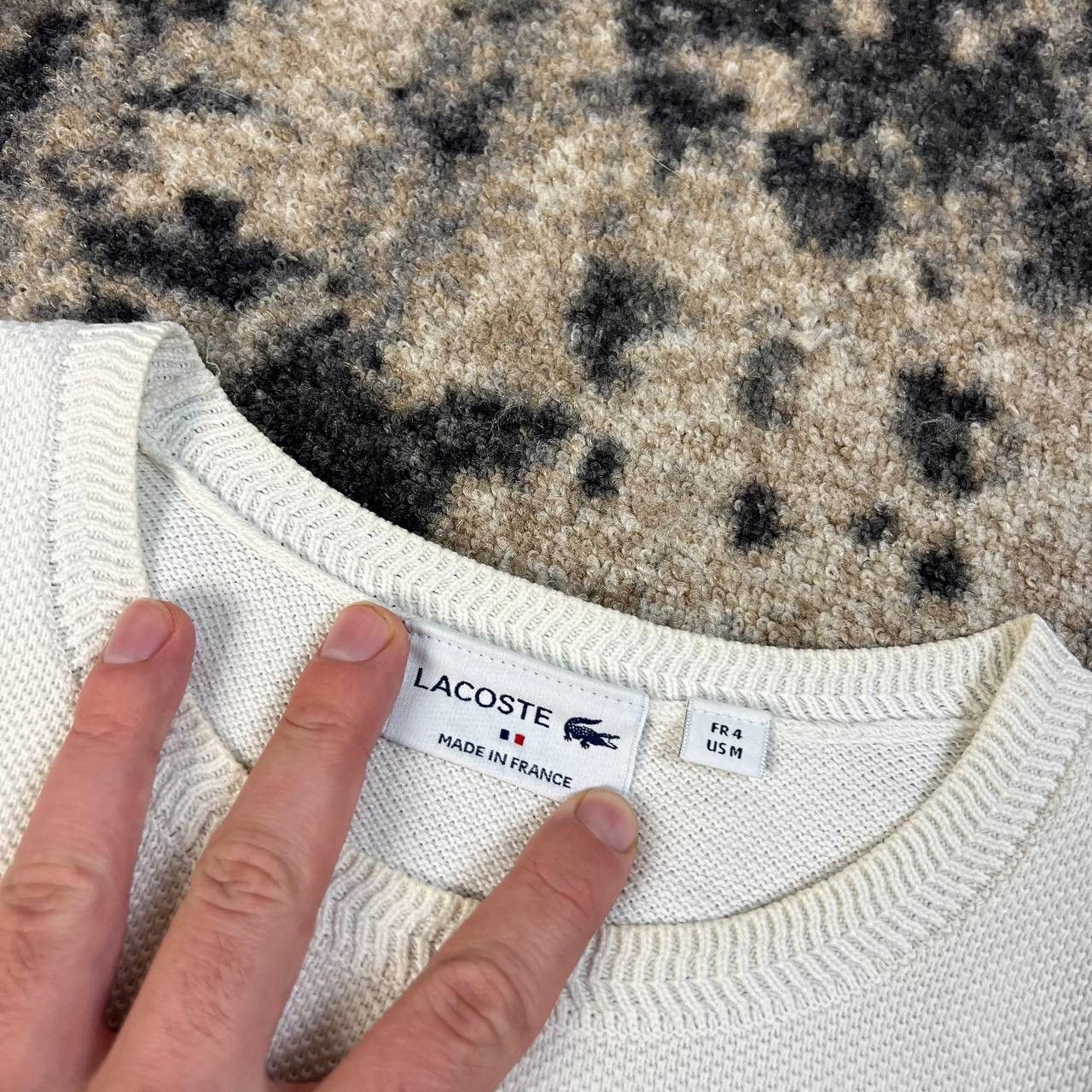 Lacoste Lacoste Mini Logo Luxury Light Sweater Streetwear Style Size US M / EU 48-50 / 2 - 5 Thumbnail