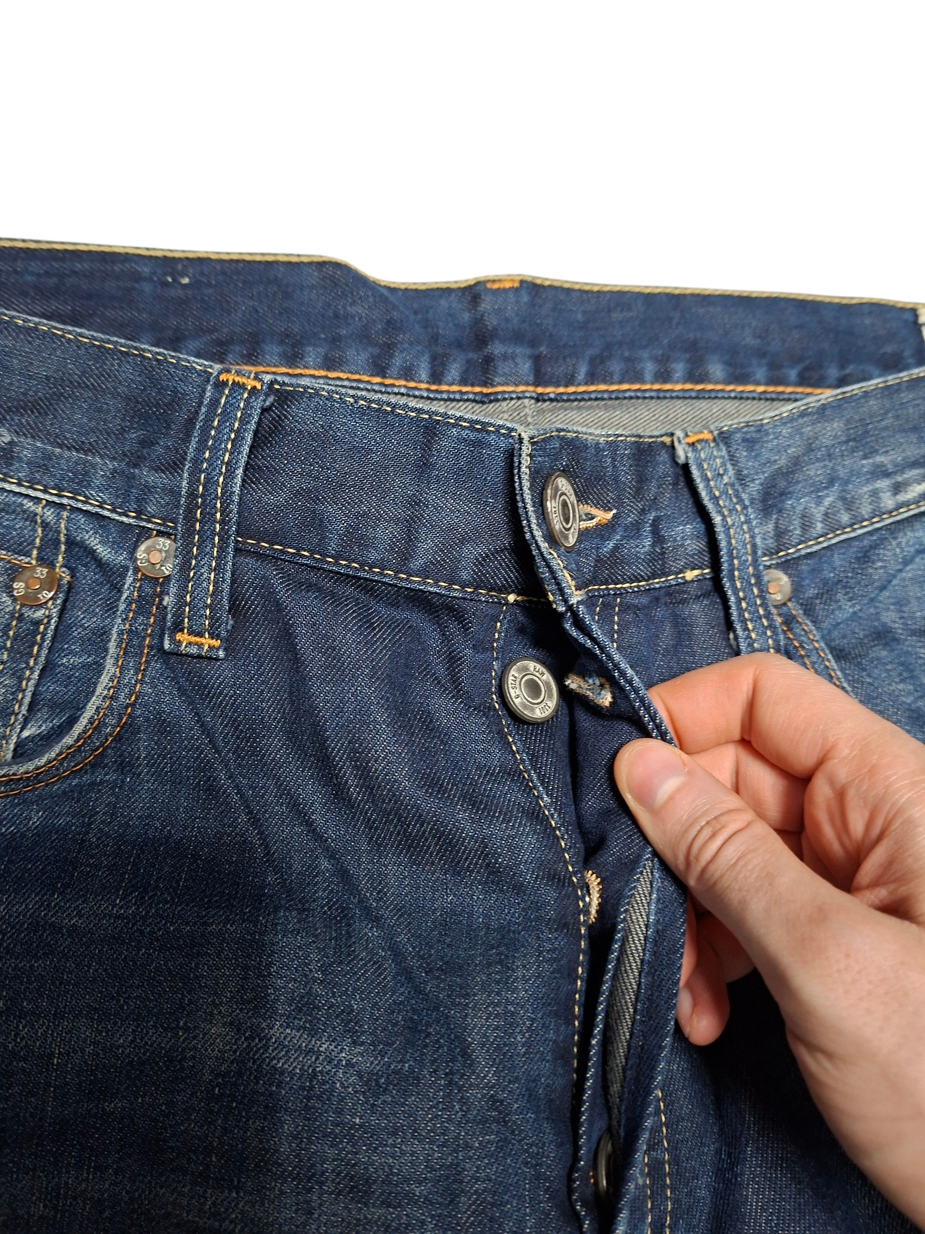 G-Star G STAR RAW 3301 STRAIGHT W36 L36 JEANS DENIM Size US 36 / EU 52 - 3 Thumbnail