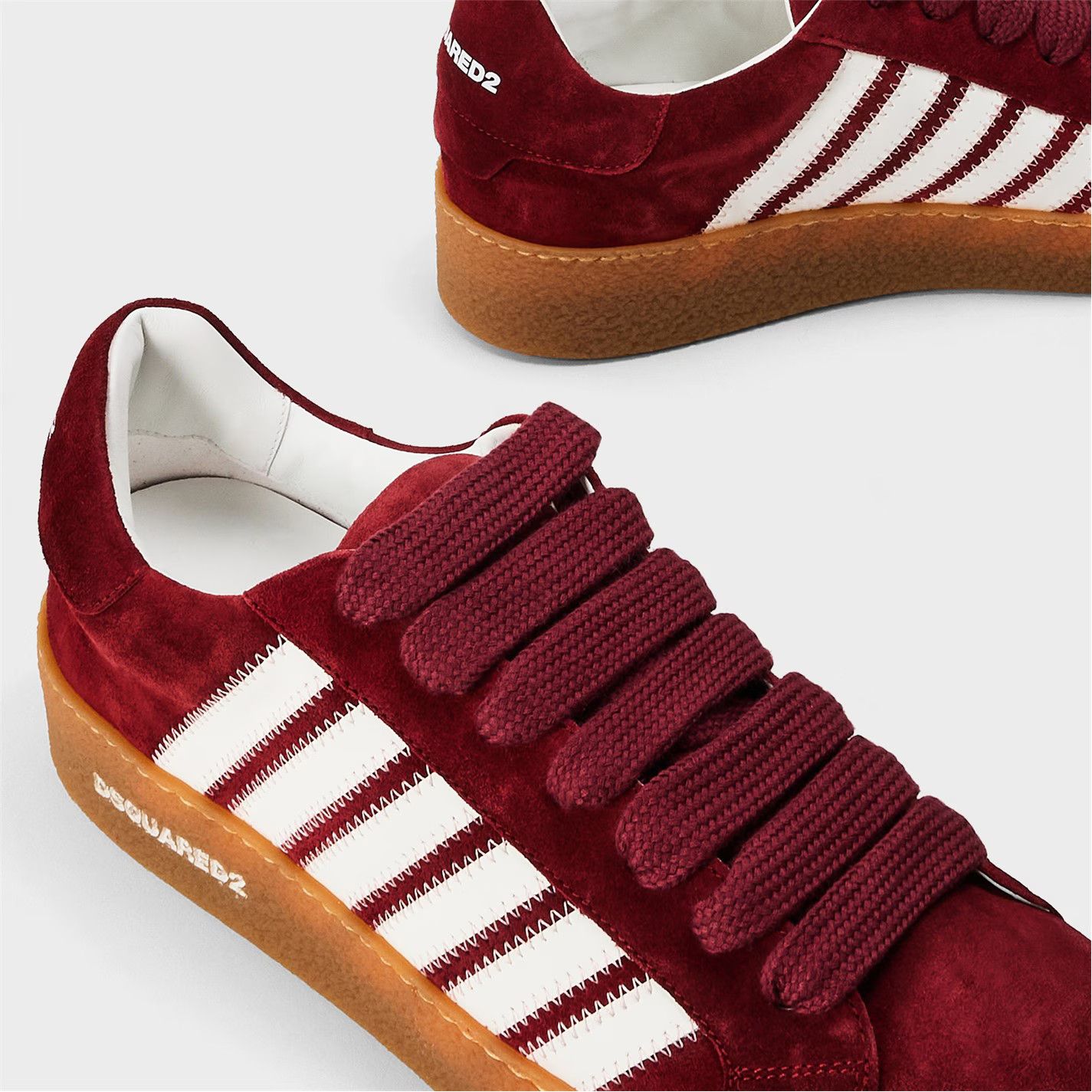 Dsquared2 o1g2r1mq0426 Low-Top Trainers in Red/White Size US 9 / EU 42 - 4 Thumbnail