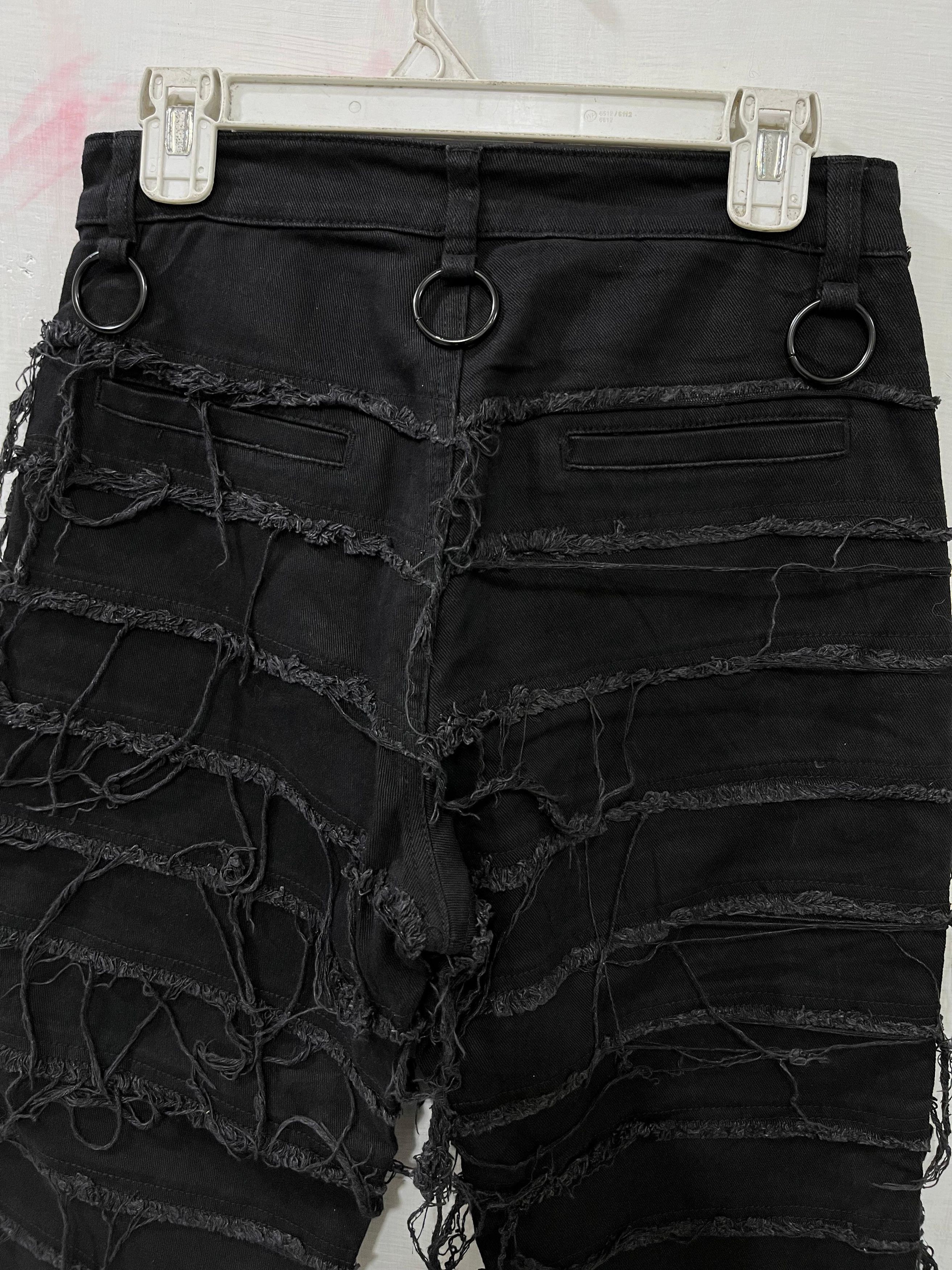 Japanese Brand Japanese Brand Pure Ripped Stacked Distressed Destroyed Pant Size US 28 / EU 44 - 5 Thumbnail