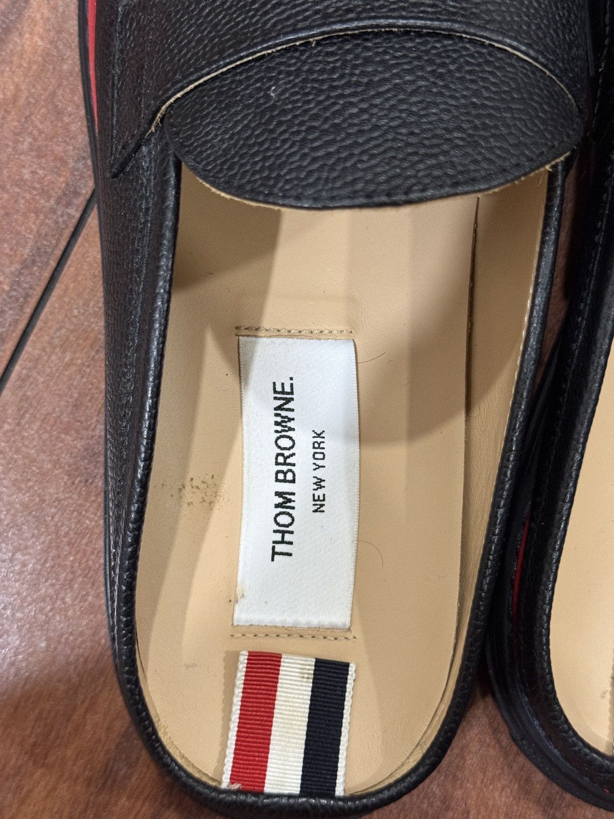 Thom Browne Thome Brown Leather Mule Loafers Size US 9 / EU 42 - 10 Thumbnail