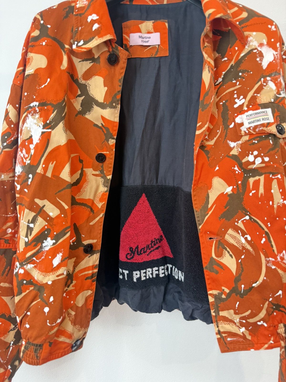 Martine Rose Camo-print bomber jacket Size 50S - 4 Thumbnail