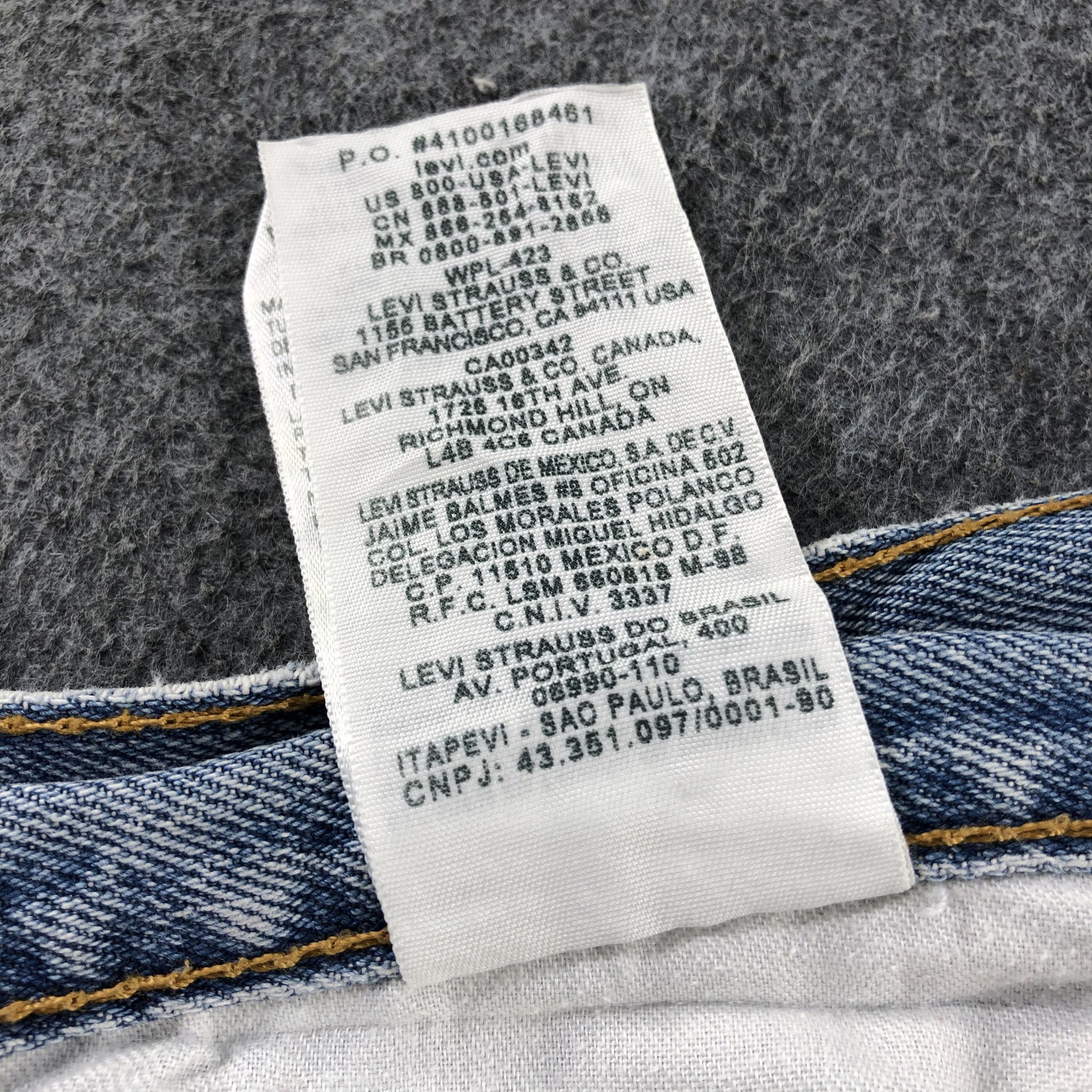 Levi's Vintage Blue Wash Levis 550 Jeans-J2633 Size US 40 / EU 56 - 17 Thumbnail