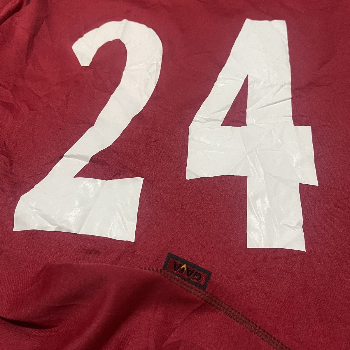 Kappa × Vintage Vintage 2001 -02 As Roma Home Jersey #24 Delvecchio Size US L / EU 52-54 / 3 - 10 Thumbnail