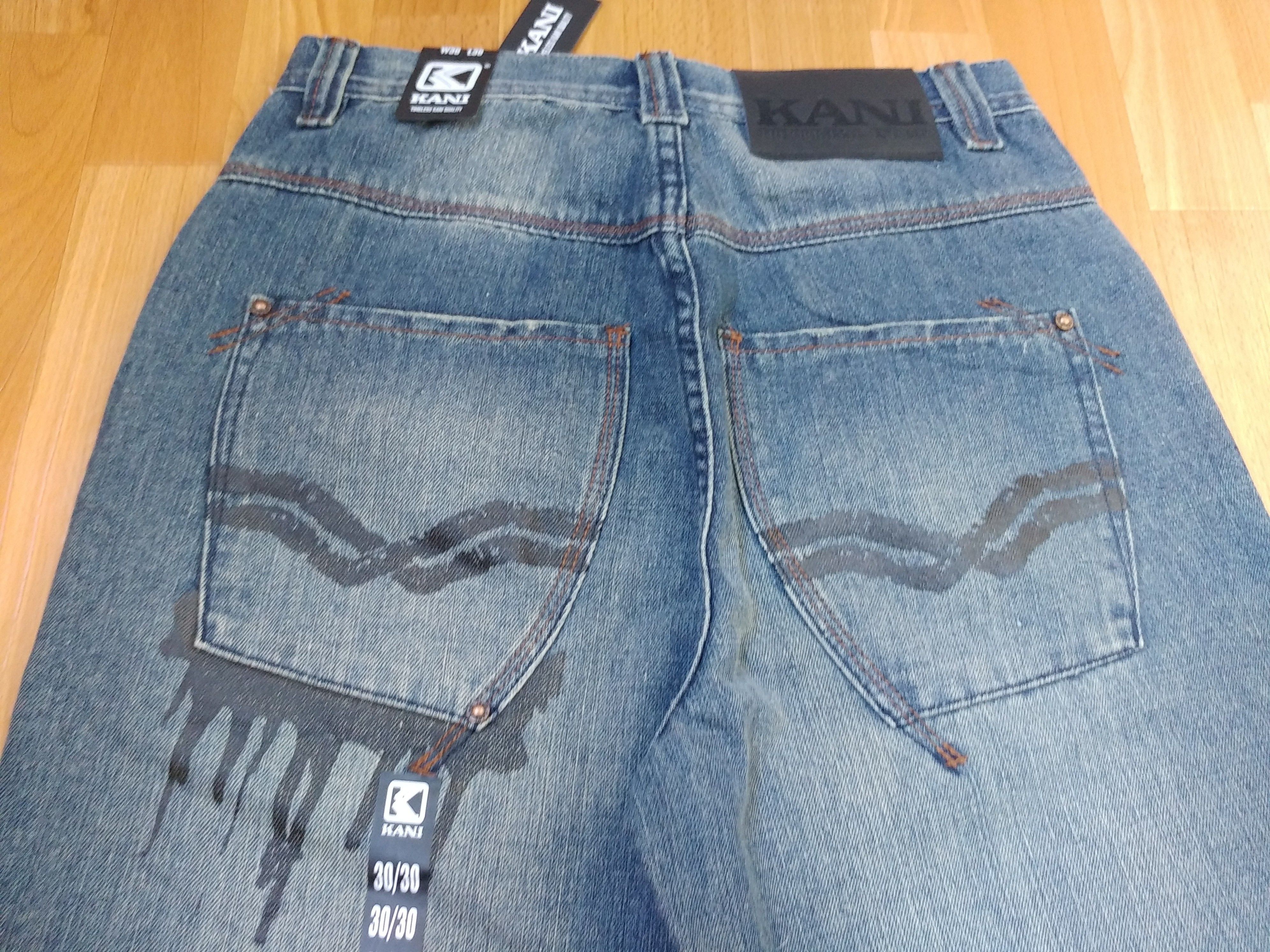 Karl Kani KARL KANI jeans, baggy, vintage Kani jeans, 90s hip hop W 30 Size US 30 / EU 46 - 9 Thumbnail