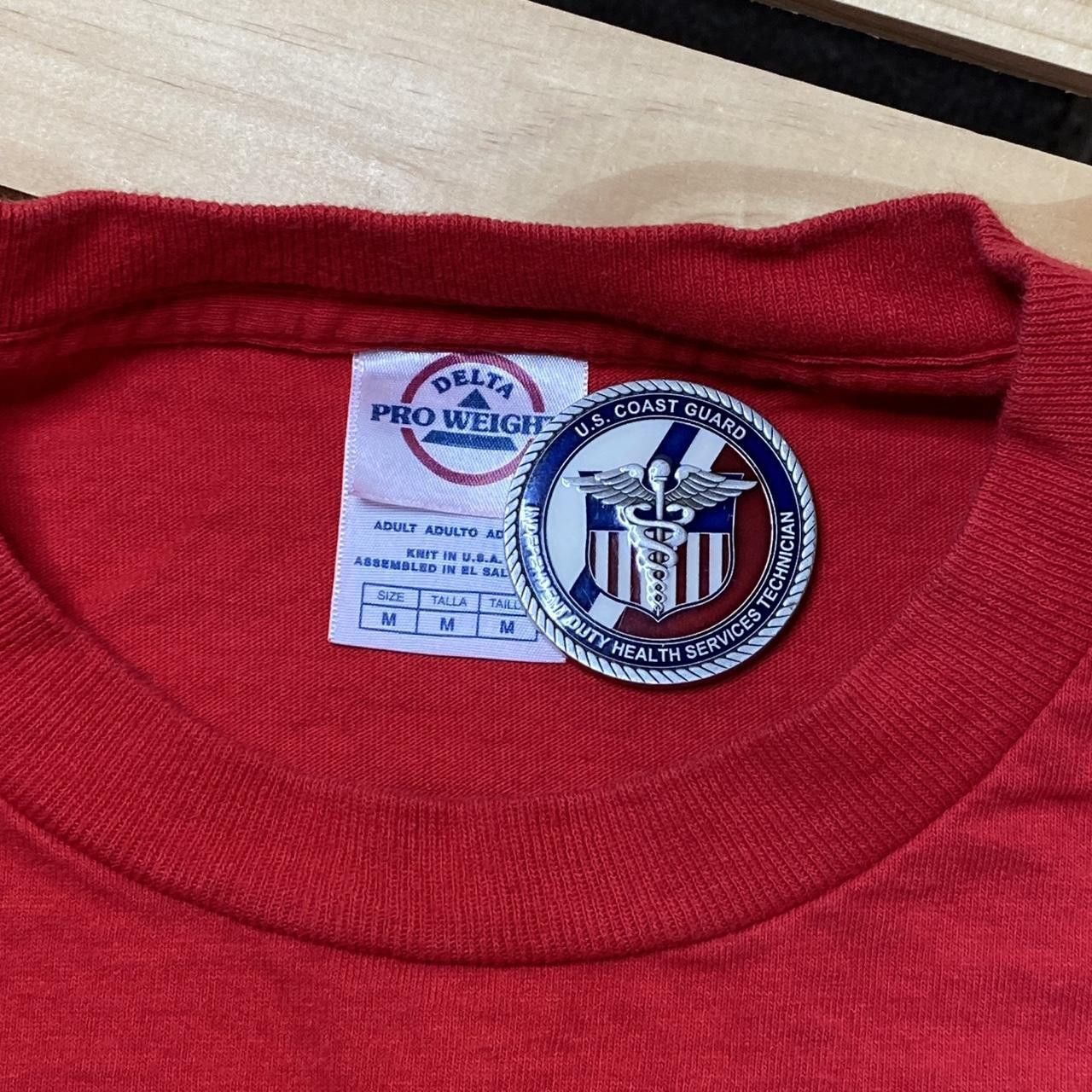 Delta Vintage Cherokee Helicopters Red Aerospace Tee Size Medium Size US M / EU 48-50 / 2 - 3 Thumbnail