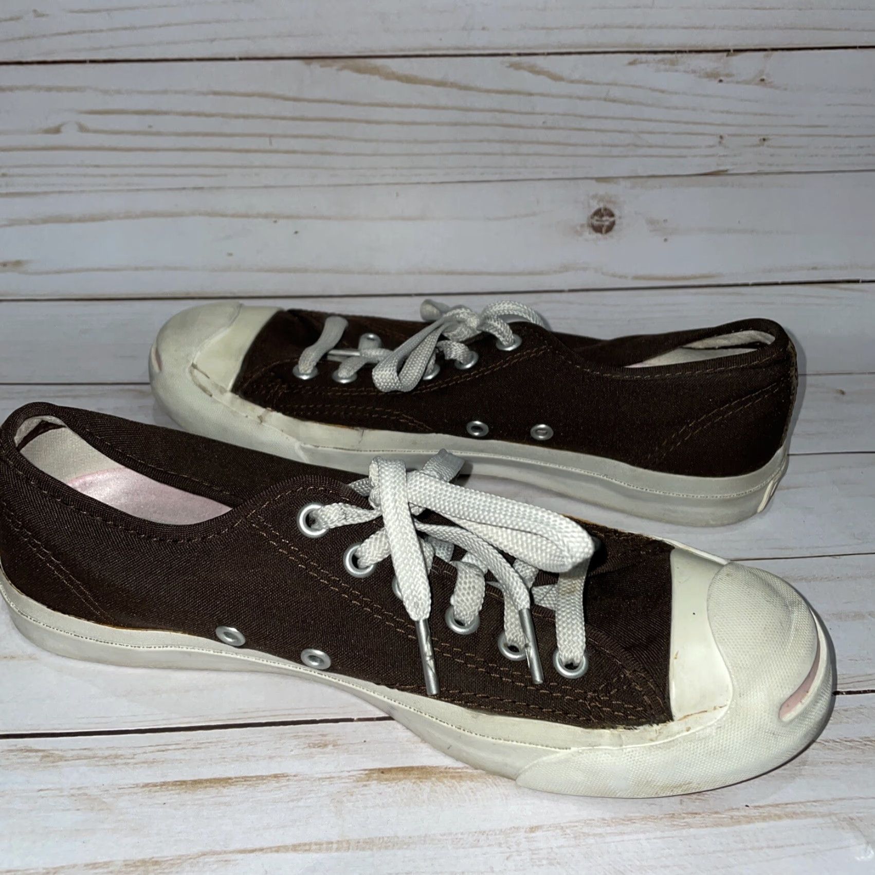 Converse Converse Converse Jack Purcell brown casual sneakers Womens Size 7 Size US 7 / IT 37 - 6 Thumbnail