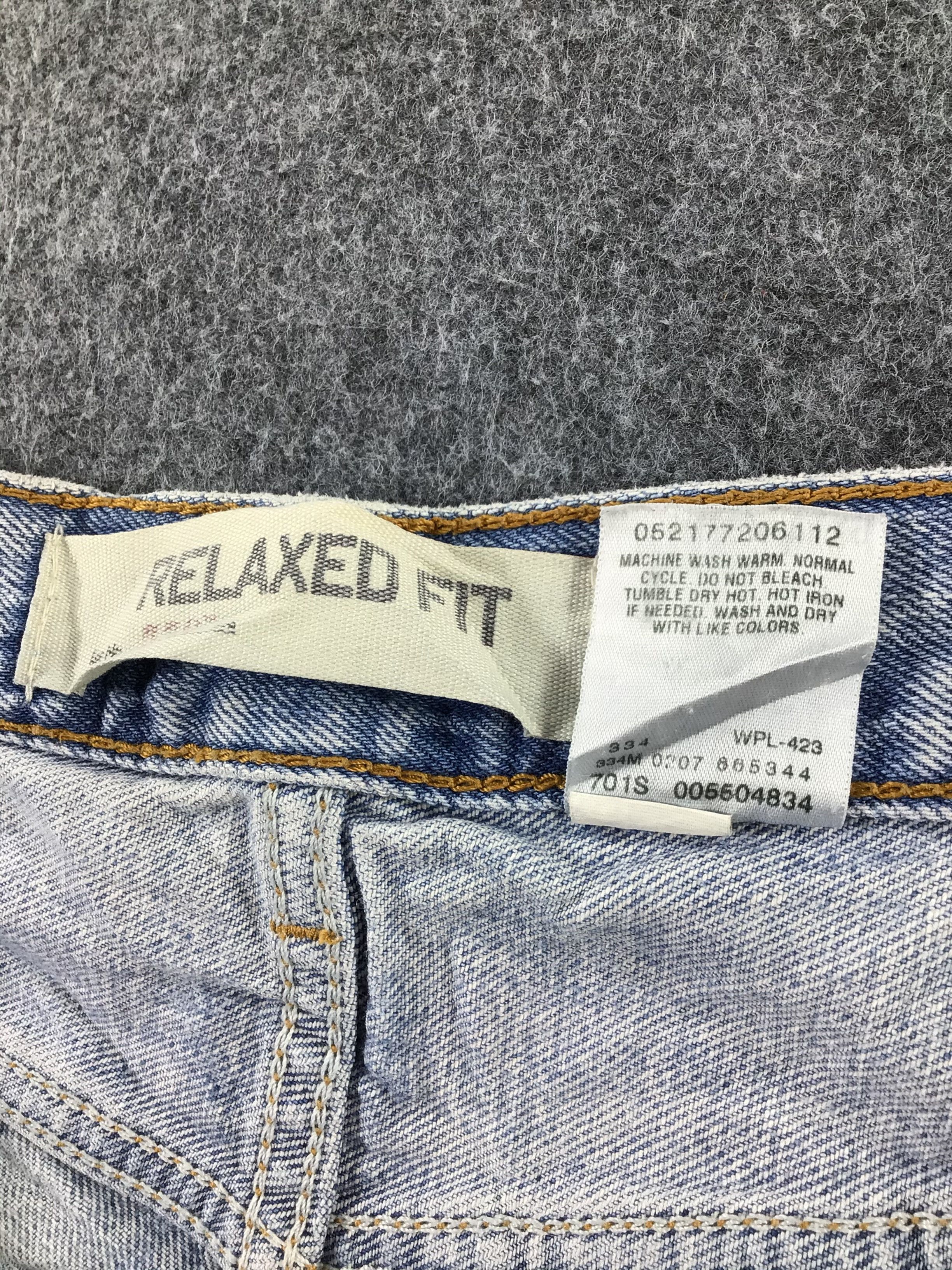 Levi's Vintage Levis 550 Jeans Medium Wash Denim KJ190 Size US 34 / EU 50 - 10 Thumbnail
