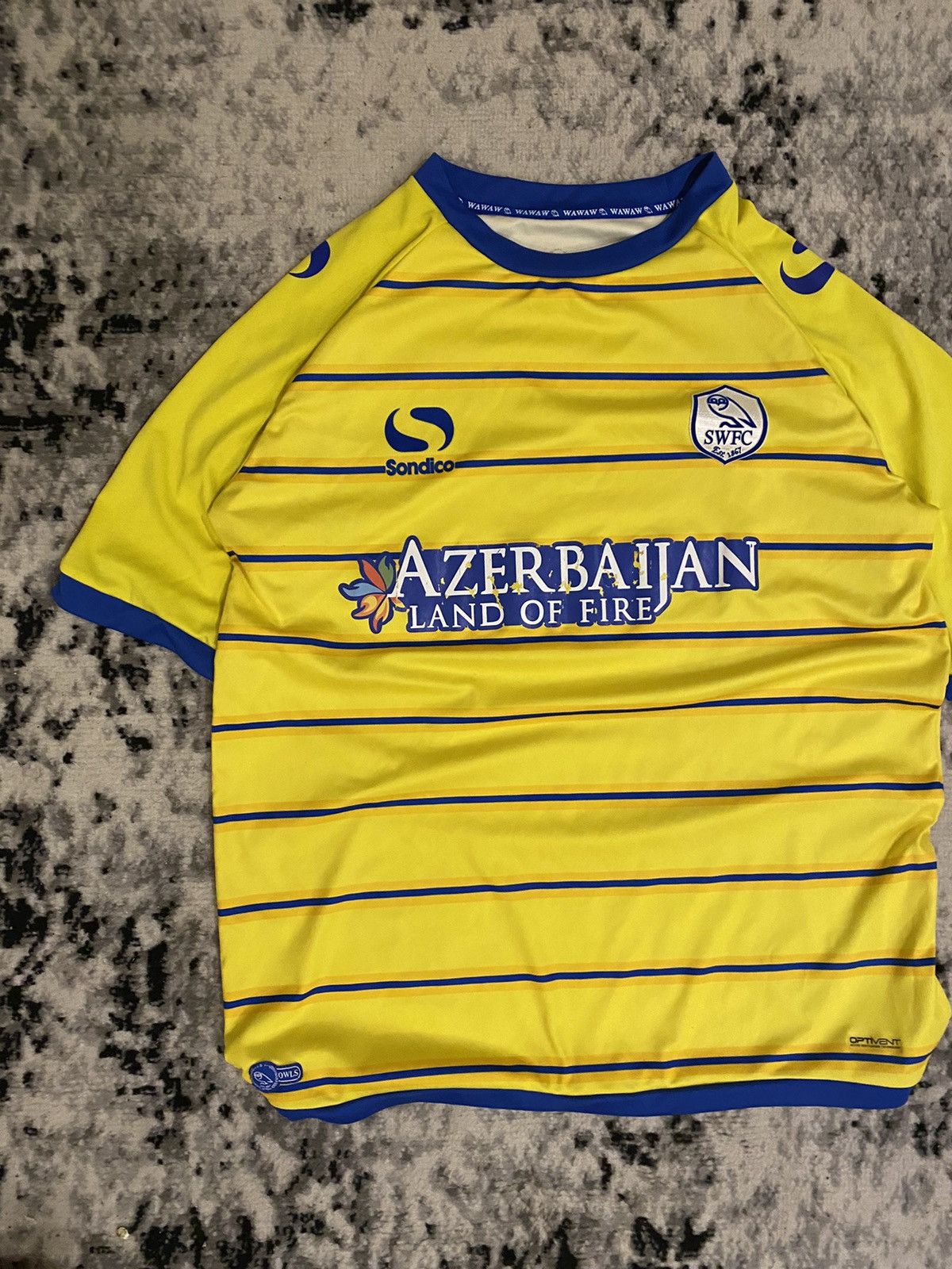 Vintage Sheffield Wednesday 2014-2015 Jersey First Kit Blockcore Size US L / EU 52-54 / 3 - 3 Thumbnail