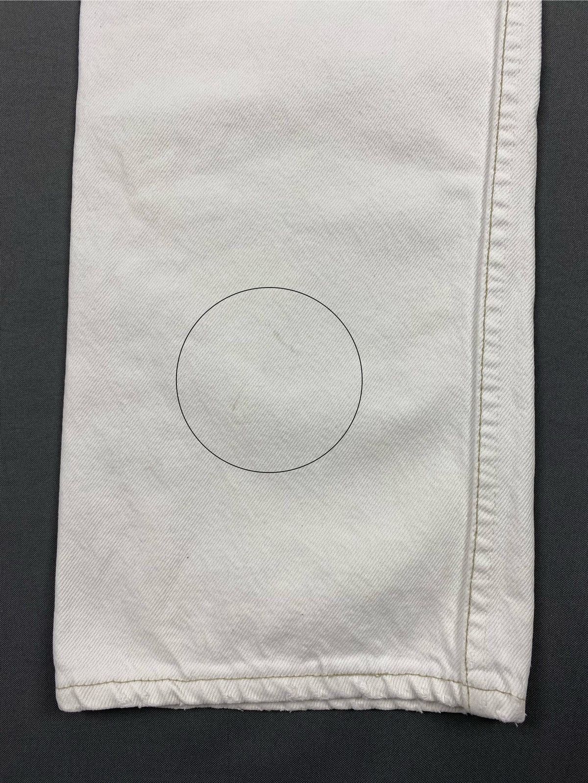 Levi's 1990’s Vintage Levi’s 501 USA Made White Denim Pants 32X32 Size US 31 - 16 Thumbnail