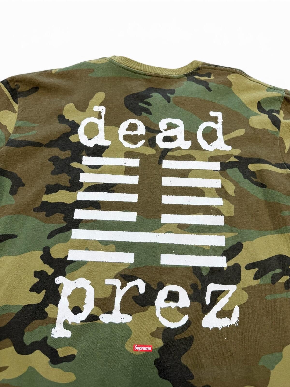 Other Supreme Dead Prez Camo Tee Size Extra Large Size US XL / EU 56 / 4 - 3 Thumbnail