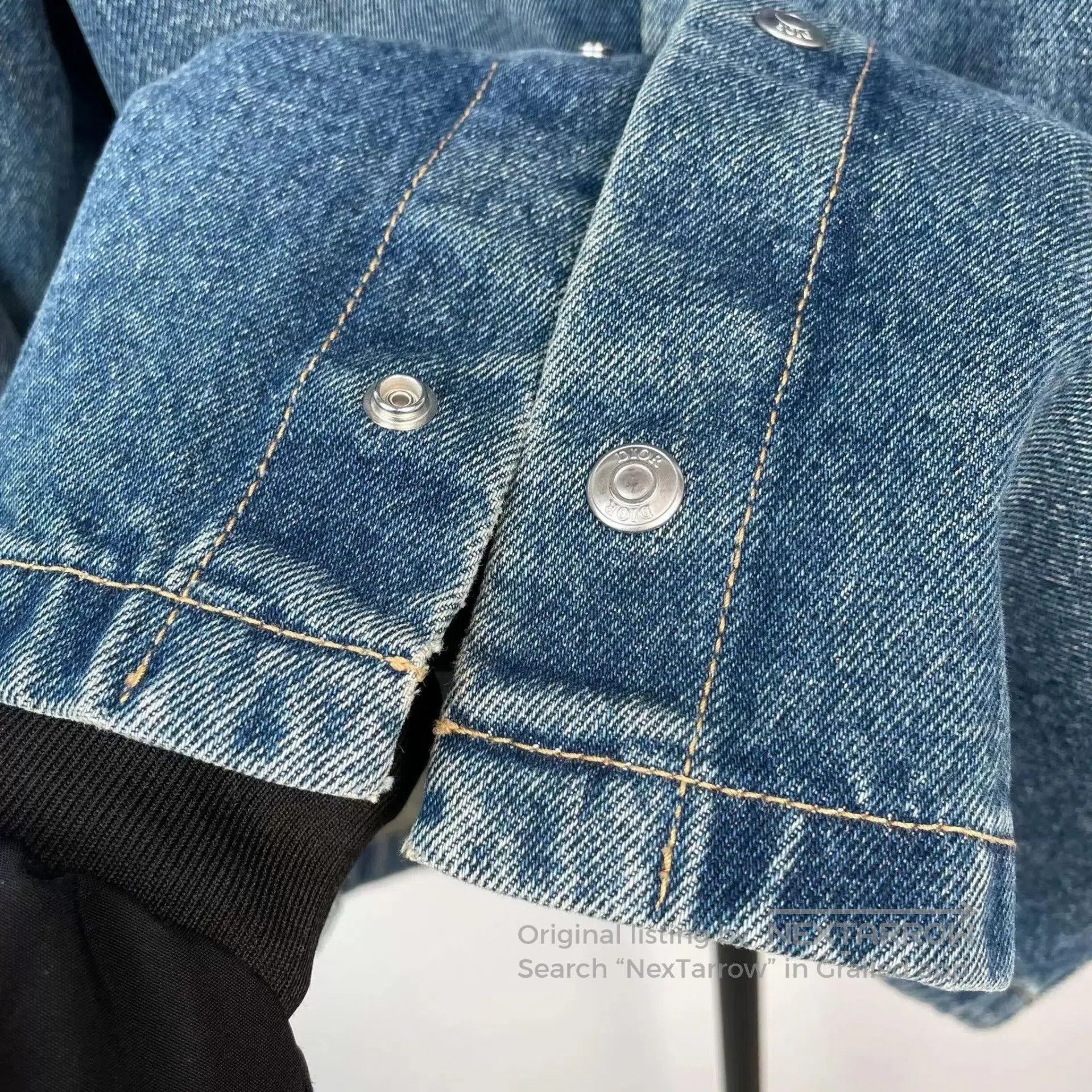 Dior Blue Denim Jacket. Size US M / EU 48-50 / 2 - 9 Thumbnail