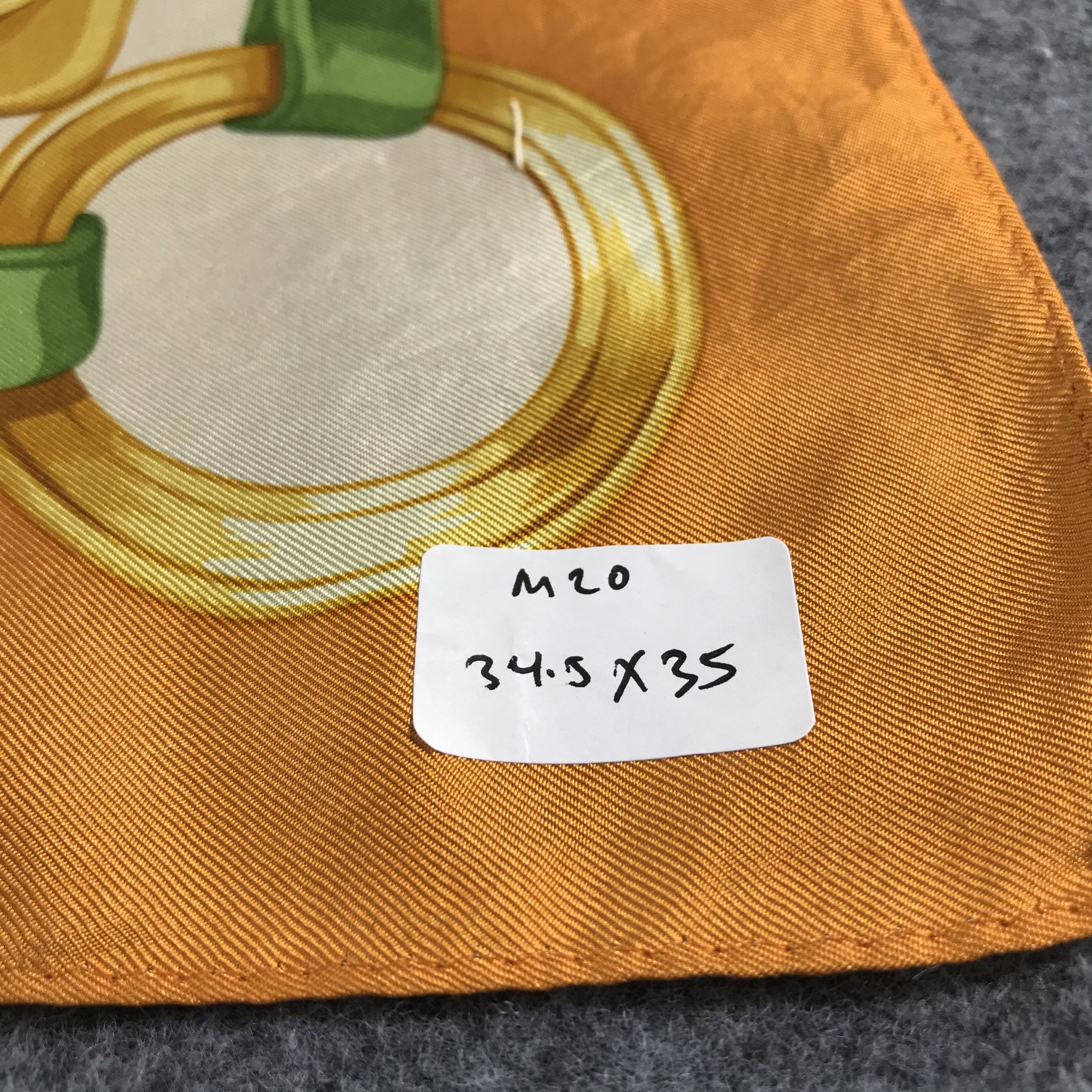Japanese Brand Vintage Elle Silk Scarf M20 Size ONE SIZE - 10 Thumbnail