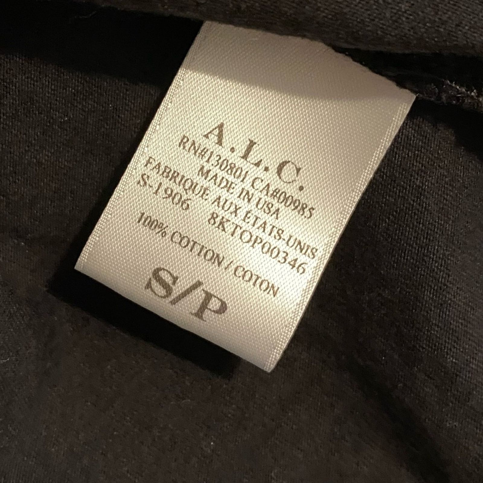 A.L.C. A.L.C. $195 Sold Out Karlie Puff-Sleeve Tee in Black Small Size S / US 4 / IT 40 - 8 Thumbnail