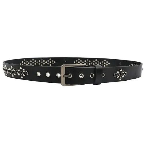 Japanese Brand Rivet Leather Pin Belt Size ONE SIZE - 3 Thumbnail