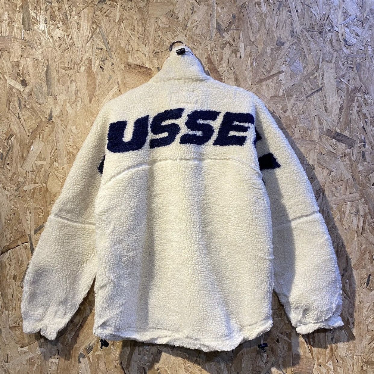 Russell Athletic × Vintage Vintage 90s Russell Athletic Fleece Jacket Spell Out Size US M / EU 48-50 / 2 - 2 Thumbnail