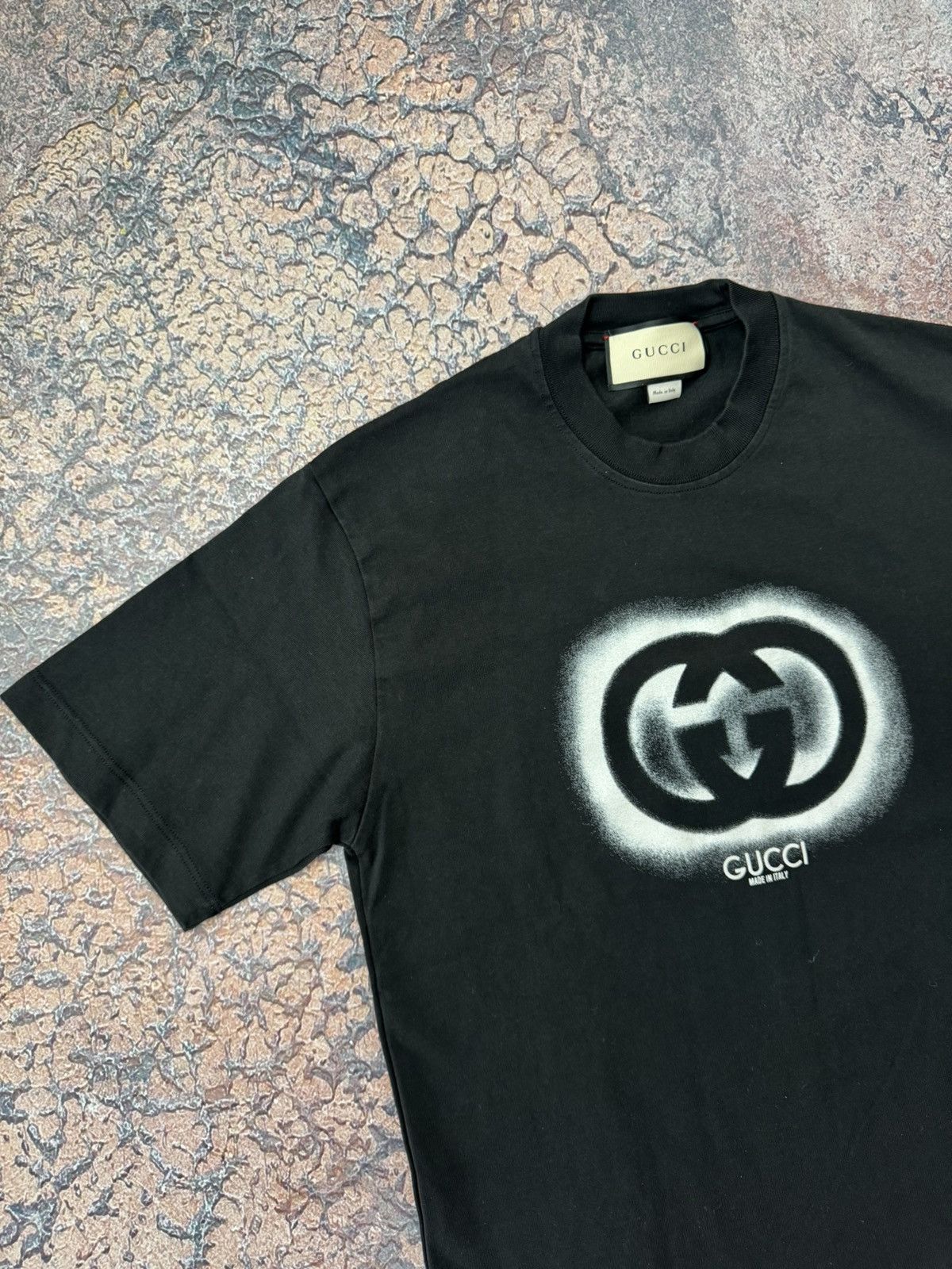 Gucci Gucci t shirt tee big logo y2k Size US S / EU 44-46 / 1 - 4 Thumbnail