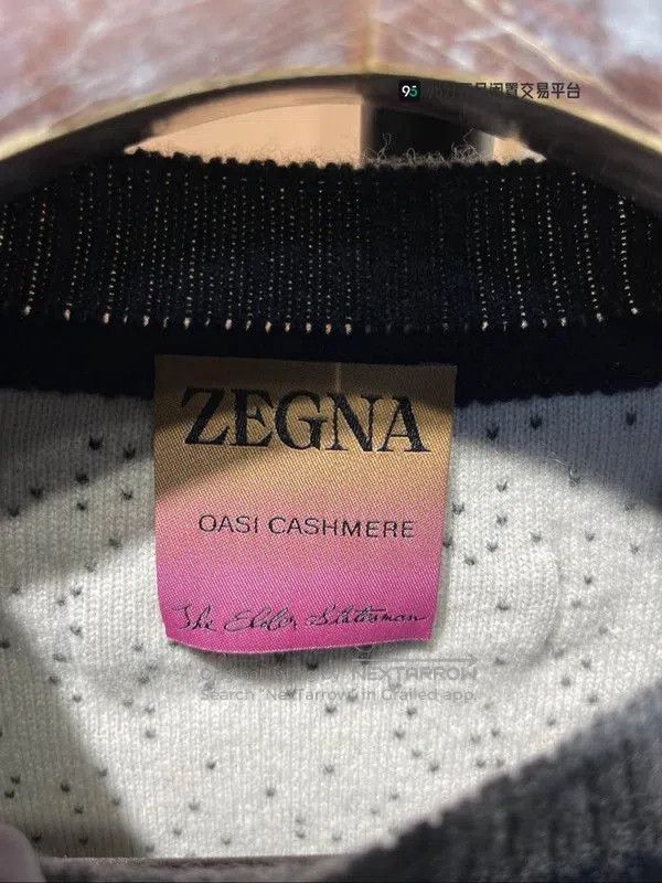 Ermenegildo Zegna Zegna x The Elder Statesman Oasi FW23 Crew Neck Sweater. Size US M / EU 48-50 / 2 - 1 Thumbnail