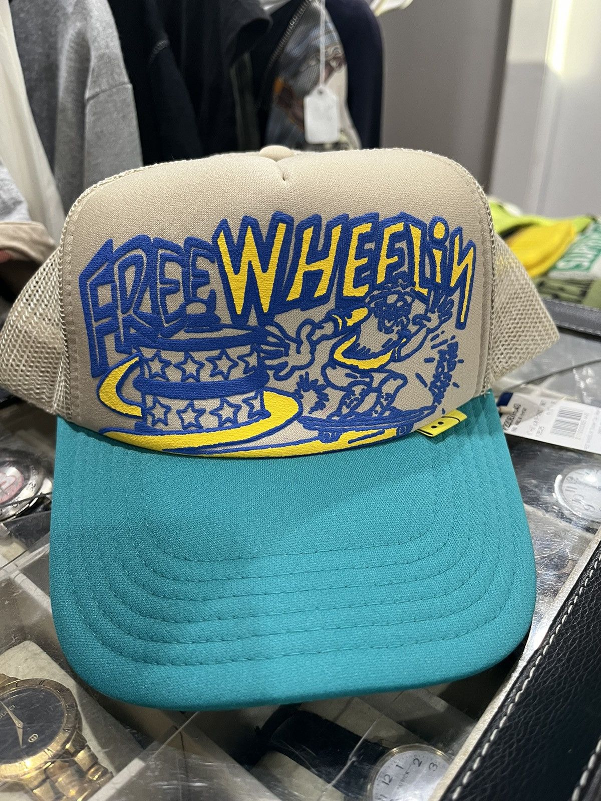 Kapital Kapital Free Wheelin Trucker Hat Size ONE SIZE - 2 Thumbnail