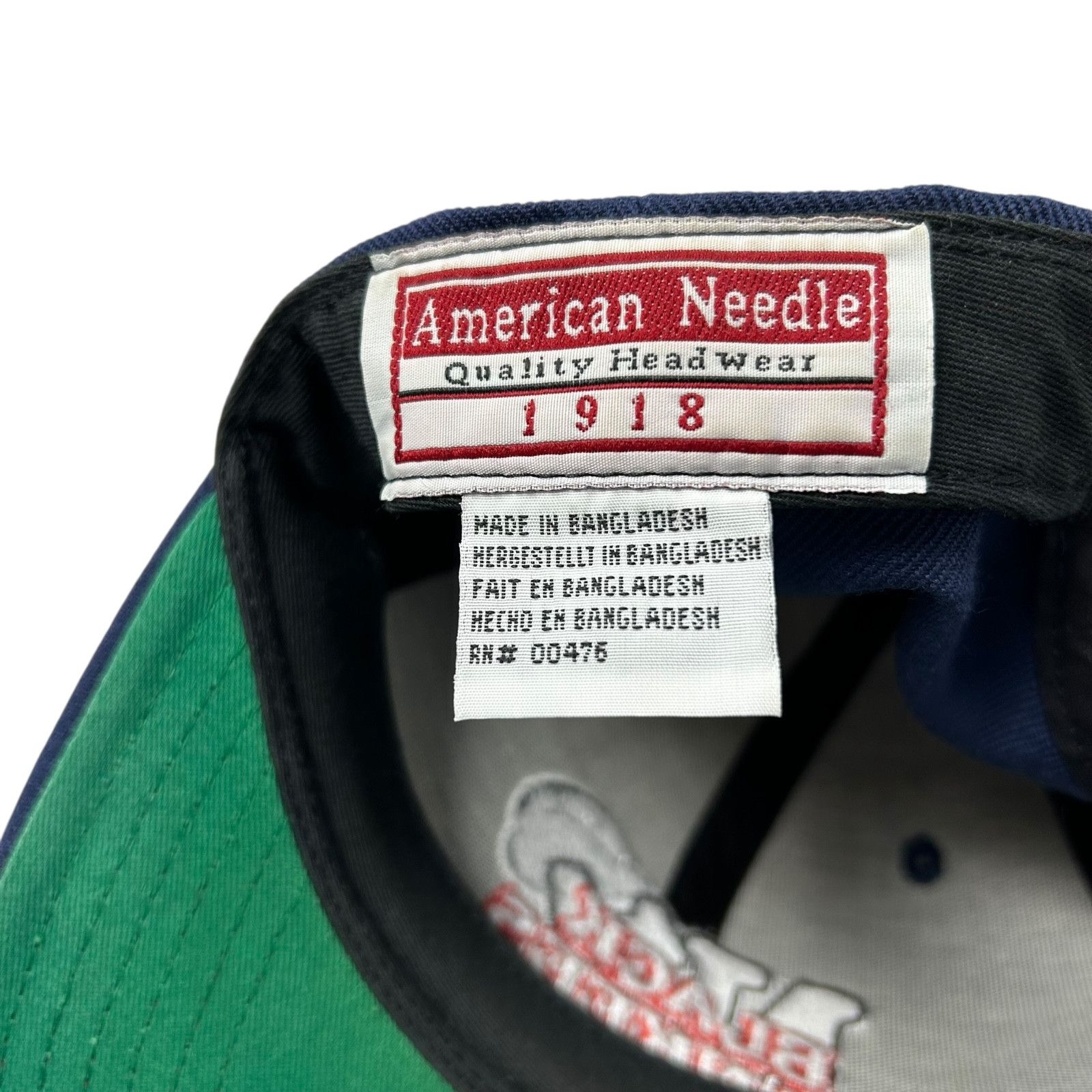 American Needle VTG NLBM NEW YORK BLACK YANKEES NEGRO LEAGUE SNAPBACK HAT Size ONE SIZE - 4 Thumbnail