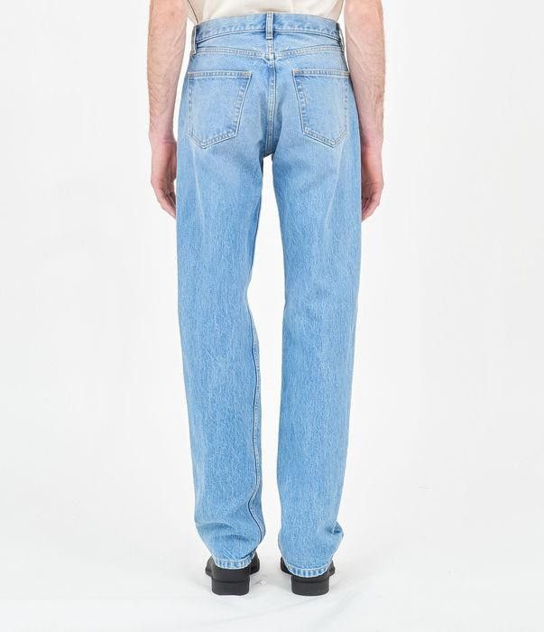 Maison Margiela o1bcso1str0226 L’s Wash Slim Jeans in Blue Size US 34 / EU 50 - 3 Thumbnail