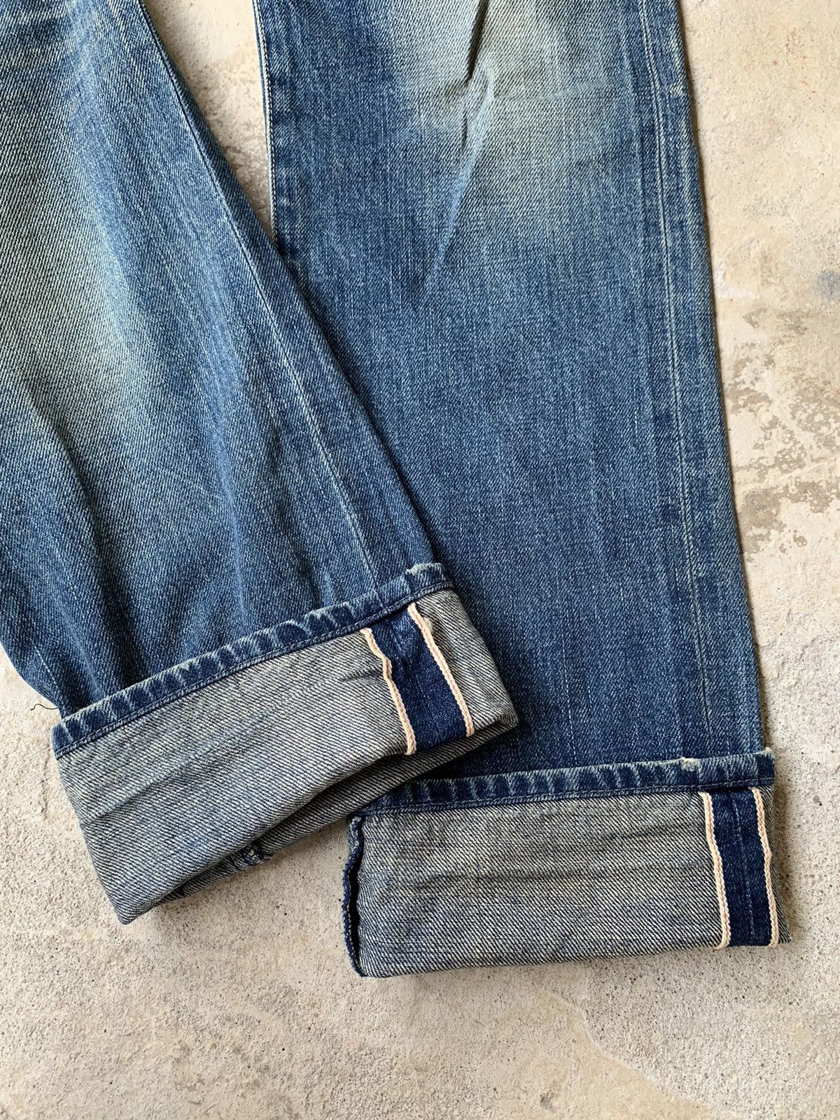 Japanese Brand Munich Hidden Gem Selvedge Distressed Denim Size US 30 / EU 46 - 5 Thumbnail