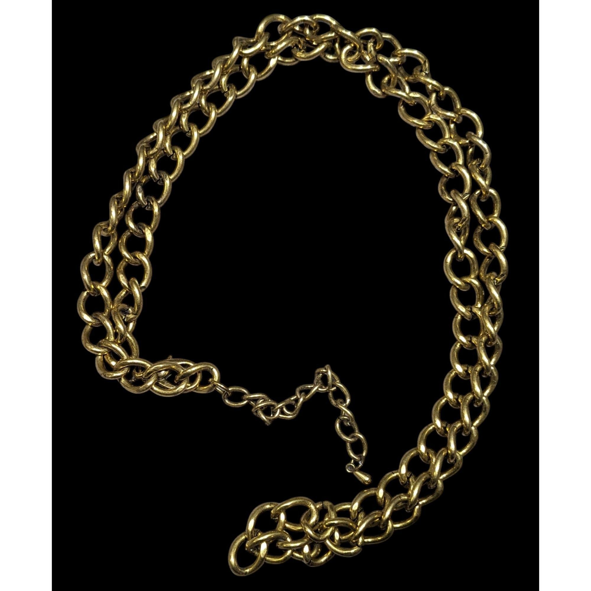 Other Vintage Classic Casual Gold Tone Chain Necklace Size ONE SIZE - 1 Thumbnail