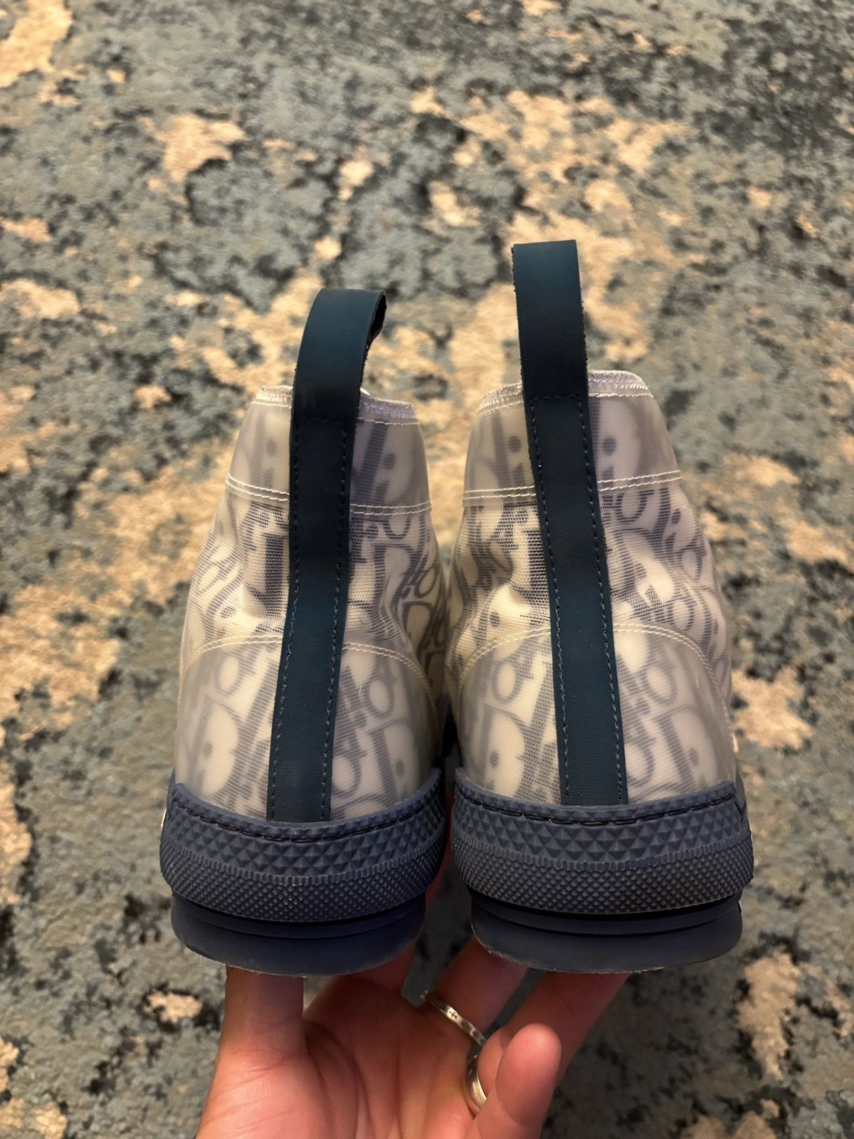 Dior Dior Oblique B23 High Top Sneaker Size 42 (9US) No Box Size US 9 / EU 42 - 3 Thumbnail