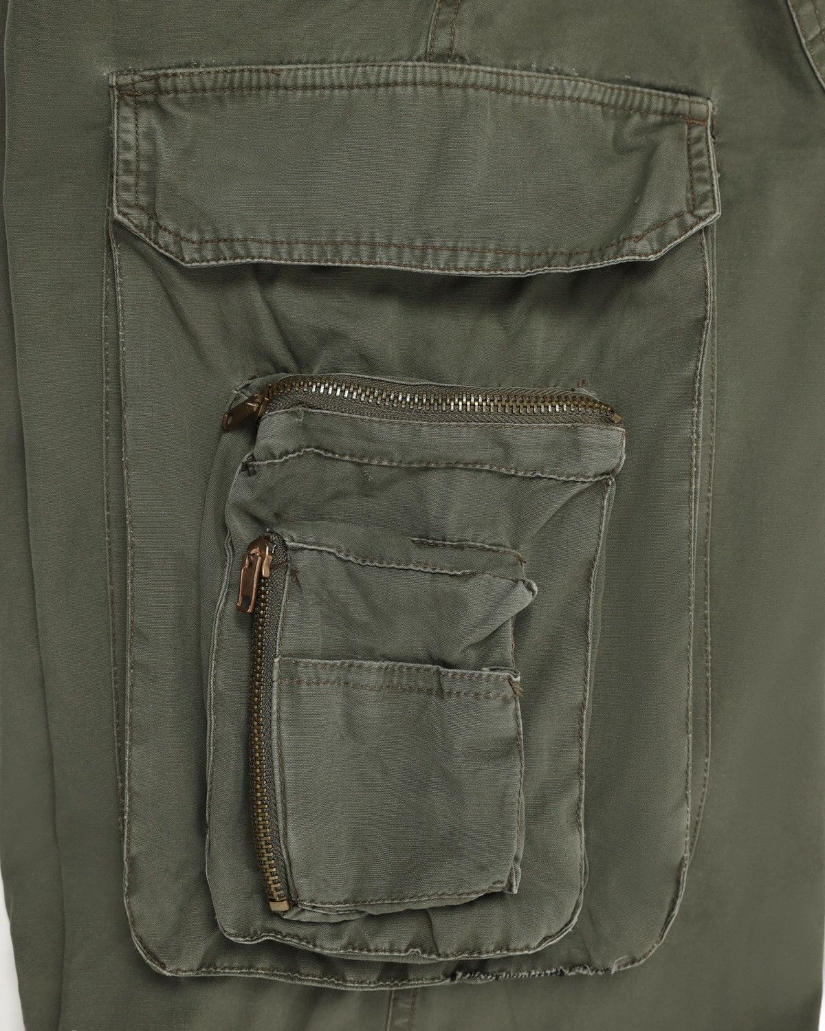 Japanese Brand × PPFM × Tete Homme BUKBANG 3d multipocket cargo pants Size US 31 - 4 Thumbnail