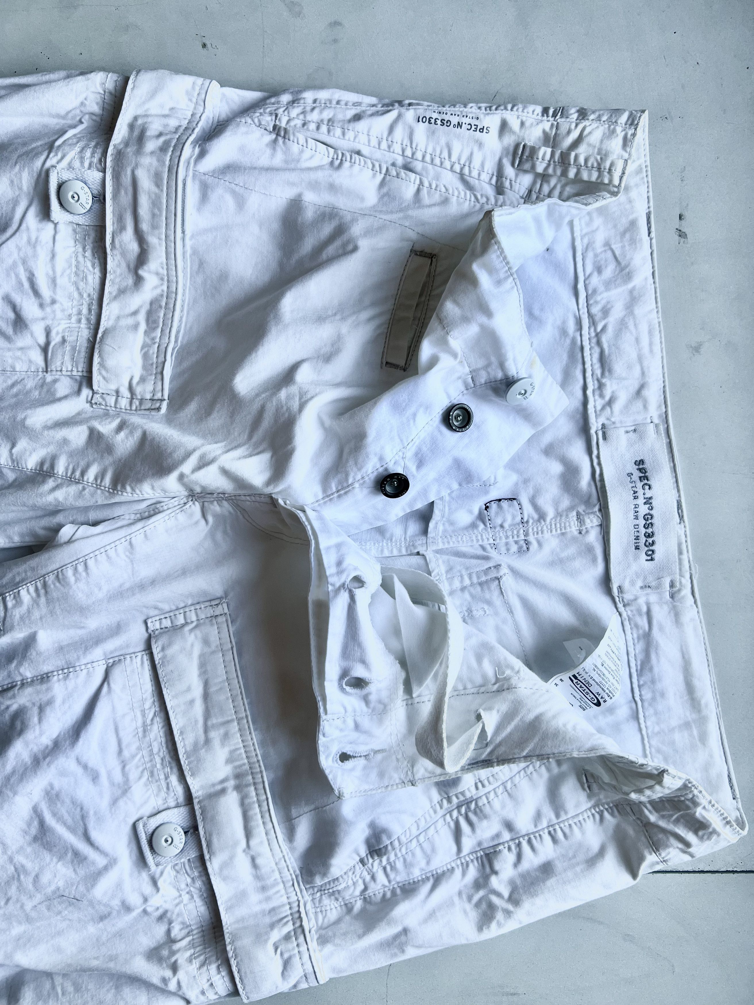 G-Star × Japanese Brand G-Star Vintage Heavy Cotton Cargo SPEC Pant Double Side Size US 34 / EU 50 - 14 Thumbnail