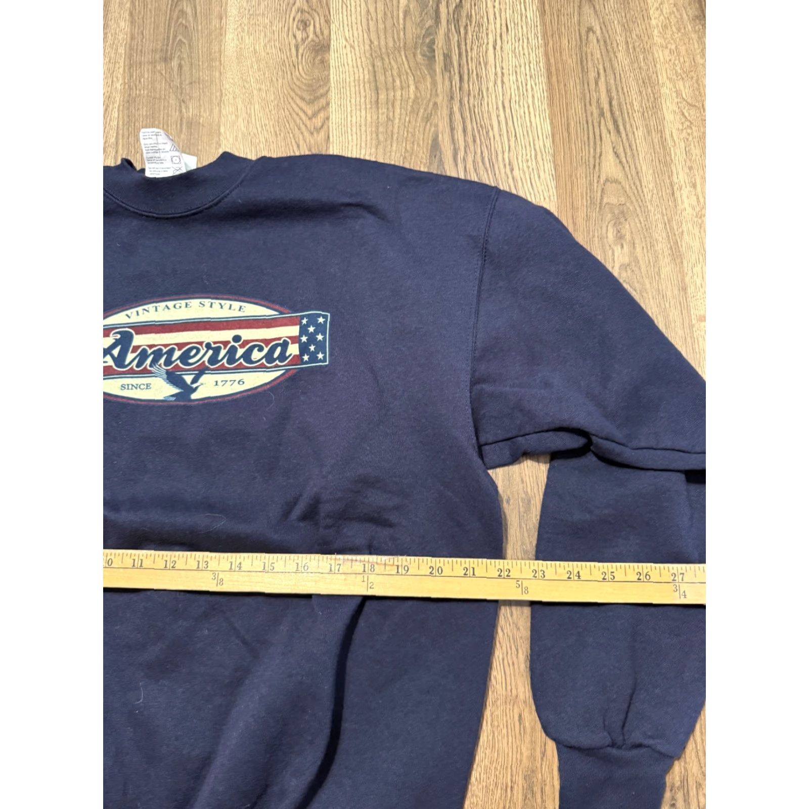 Vintage VINTAGE Briar Creek Sweater Mens Large Blue White Red Pullover Knit Size US L / EU 52-54 / 3 - 6 Thumbnail
