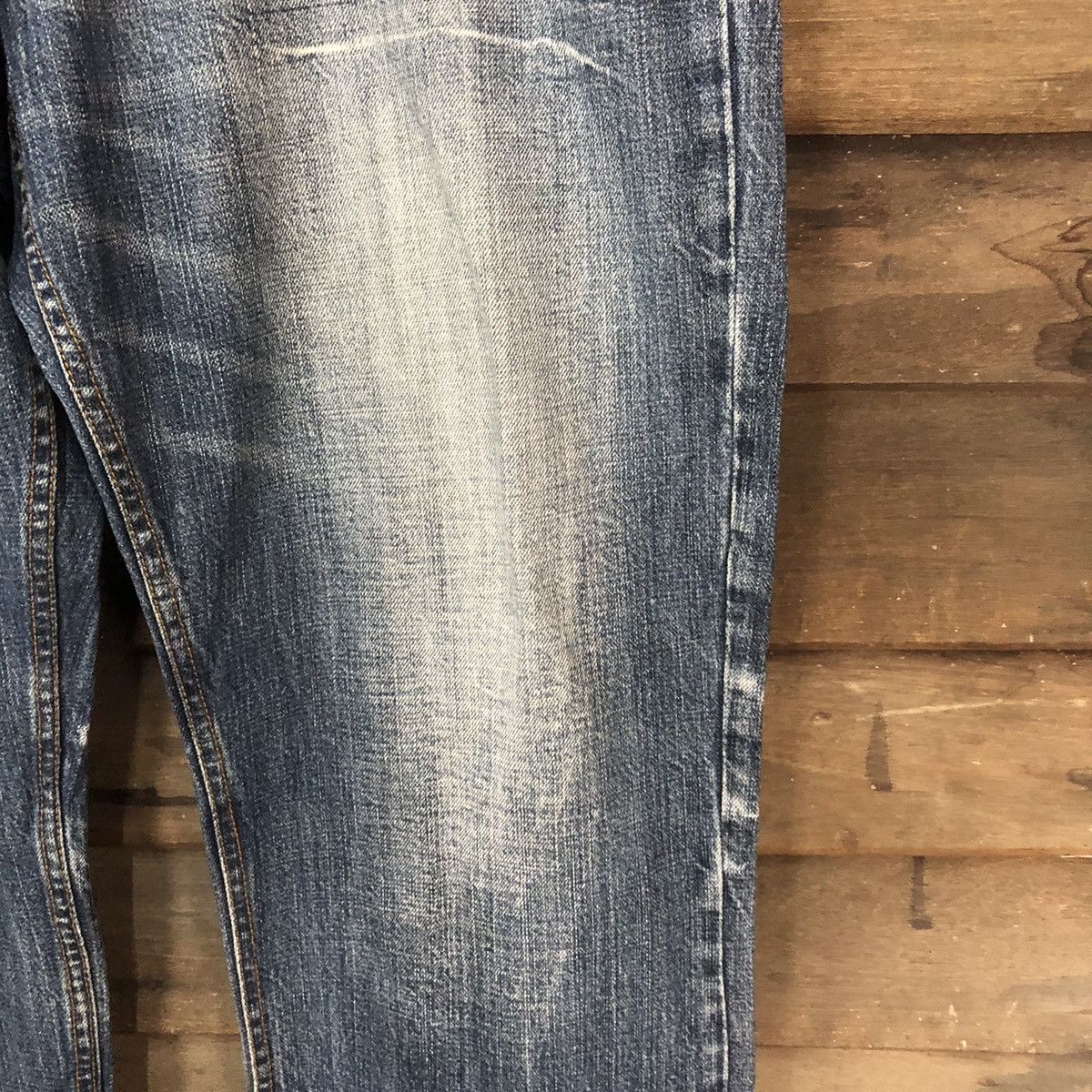 In The Attic In The Attic Blue Distressed Denim Pants #7320 Size US 38 / EU 54 - 8 Thumbnail