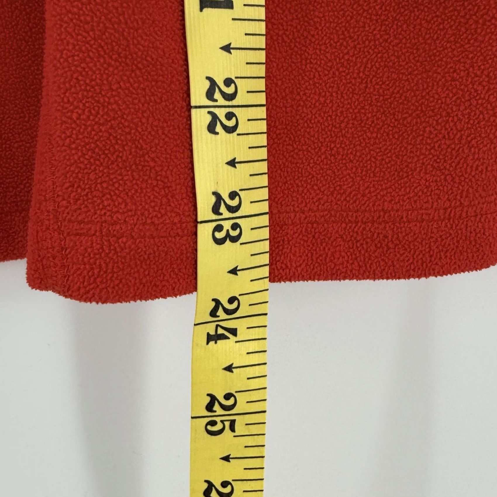 Eddie Bauer Eddie Bauer First Ascent Pullover Womens Large Orange Fleece Quarter Zip Outdoor Jacket Size L / US 10 / IT 46 - 6 Thumbnail