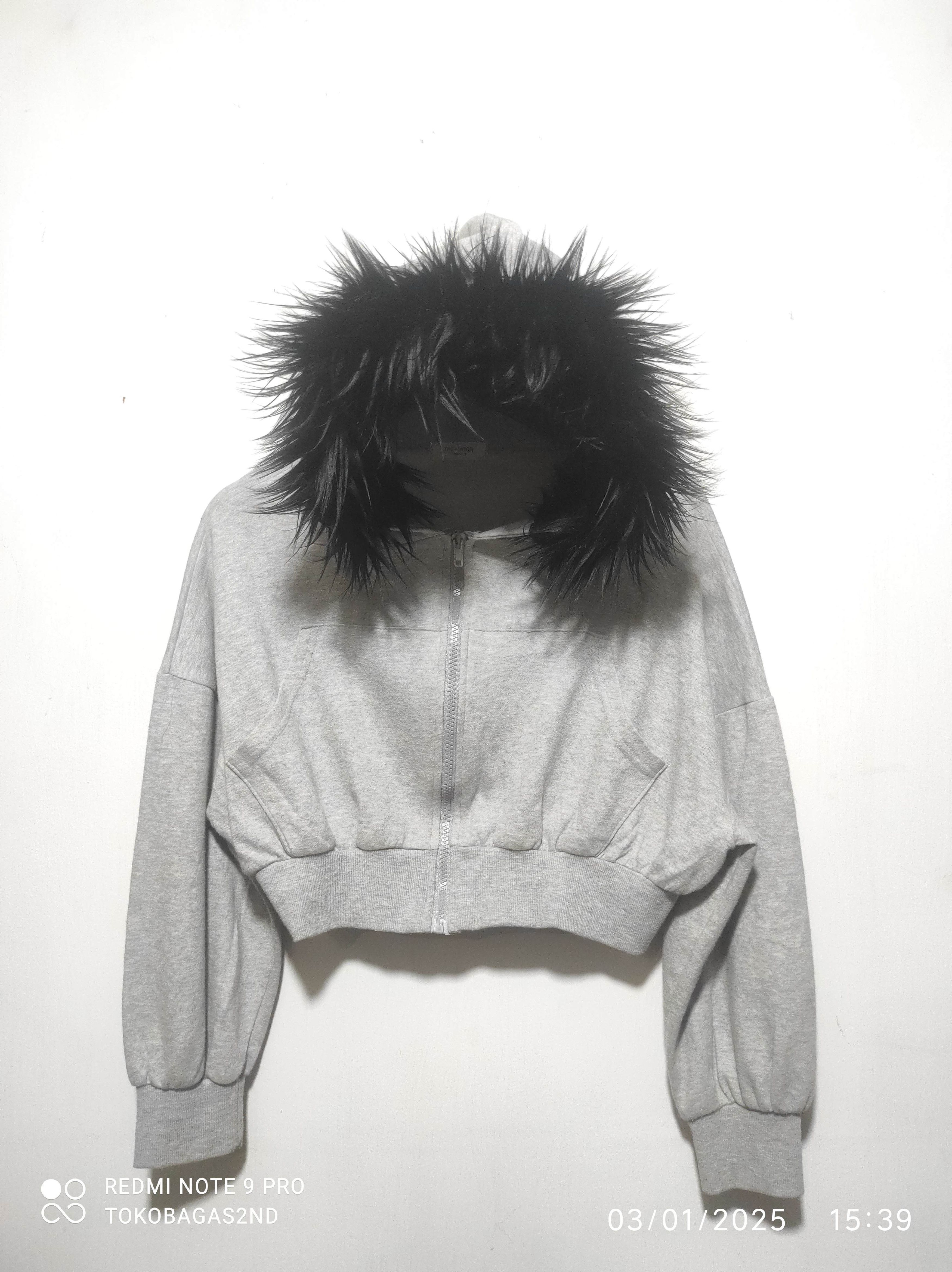 Hysteric Glamour The Moon Crop Zip Fur Hoodie IfSixWasNine LGB style Size M / US 6-8 / IT 42-44 - 2 Thumbnail