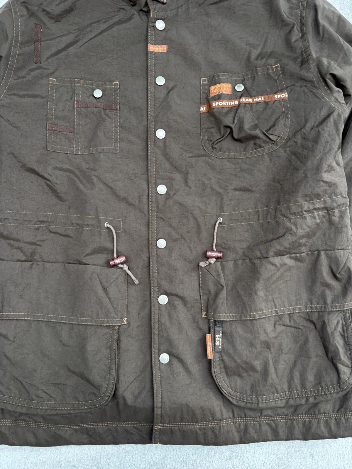 Hai Sporting Gear 80s Hai Sporting Gear by Issey Miyake Utility Field Parka Size US M / EU 48-50 / 2 - 12 Thumbnail