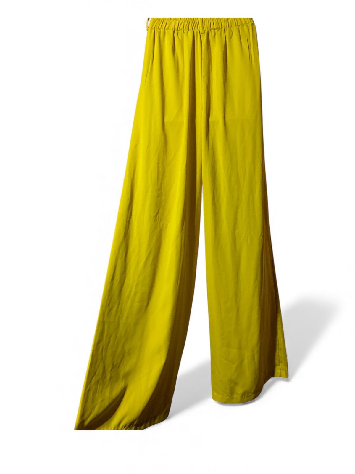 Forever 21 Yellow Wide Legged Pants (item#10108) Size 24" / US 00 / IT 34 - 1 Thumbnail