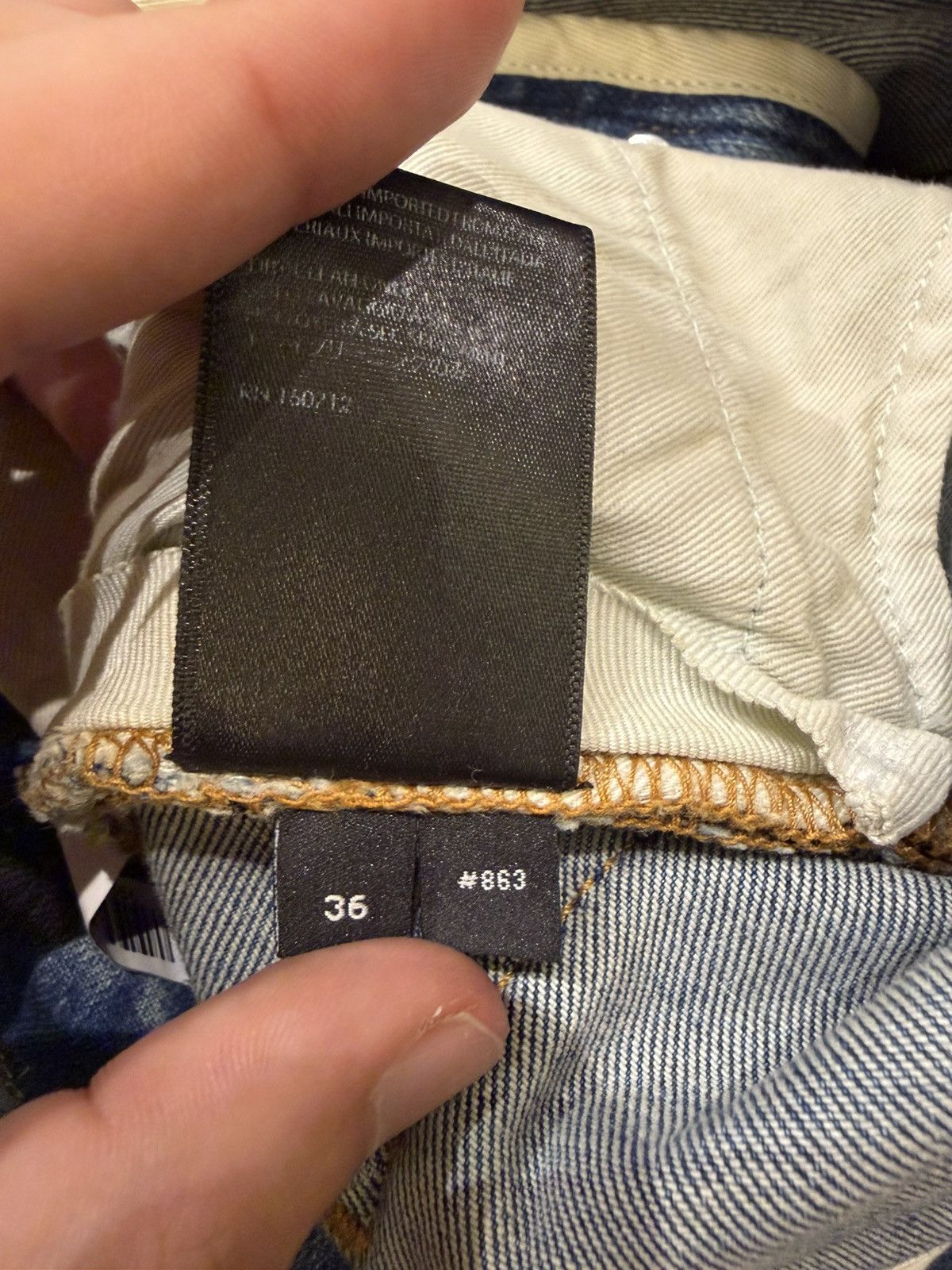 Amiri Amiri MX2 Velvet PJ Denim Jeans Size US 36 / EU 52 - 5 Thumbnail