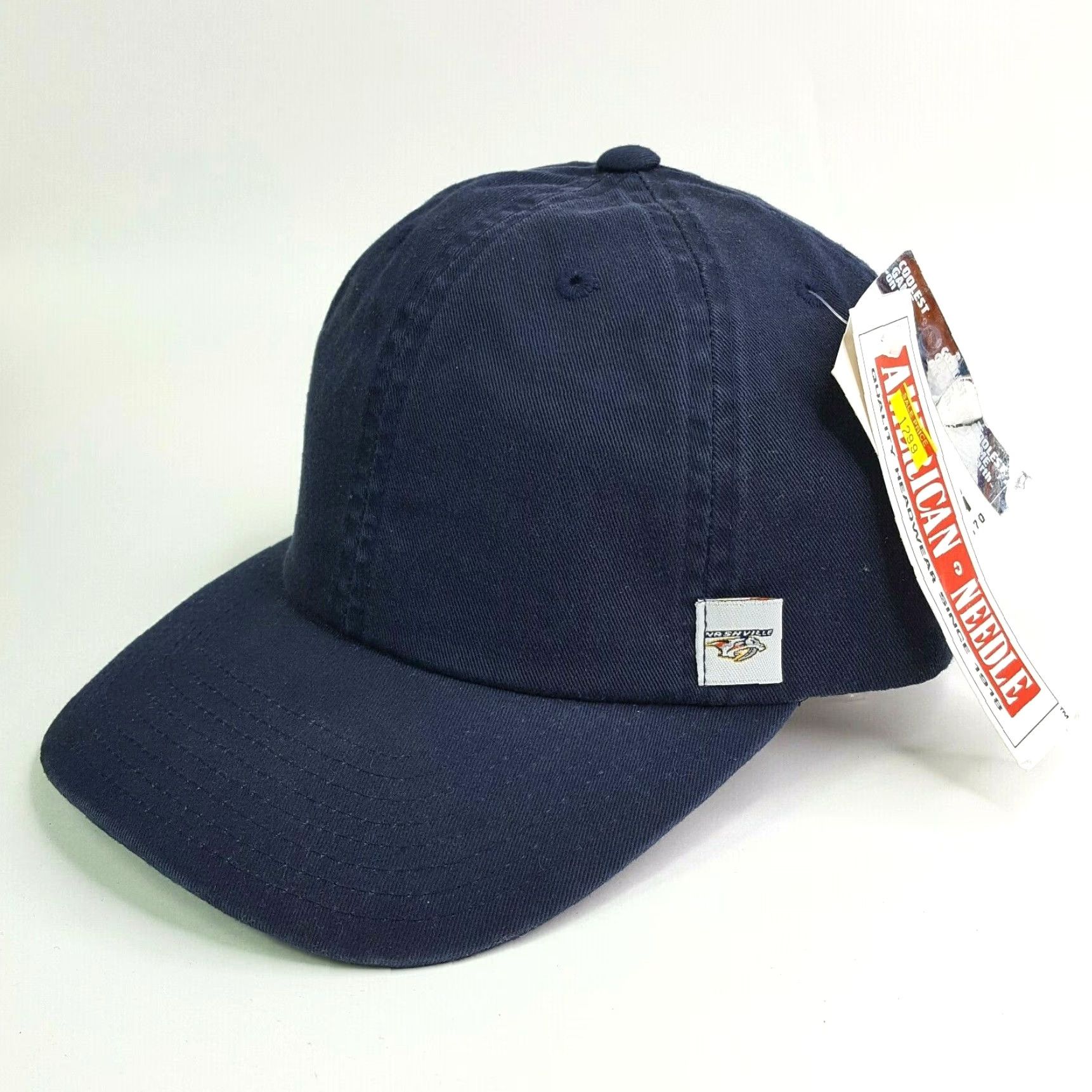 American Needle VINTAGE Nashville Predators Ice Hockey NHL Adjustable Hat Baseball Cap Preds Size ONE SIZE - 2 Thumbnail