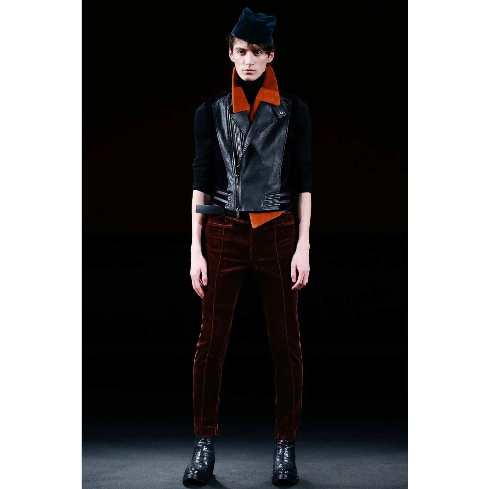 Haider Ackermann A/W2015 Haider Ackermann runway leather and velour vest Size US S / EU 44-46 / 1 - 2 Thumbnail