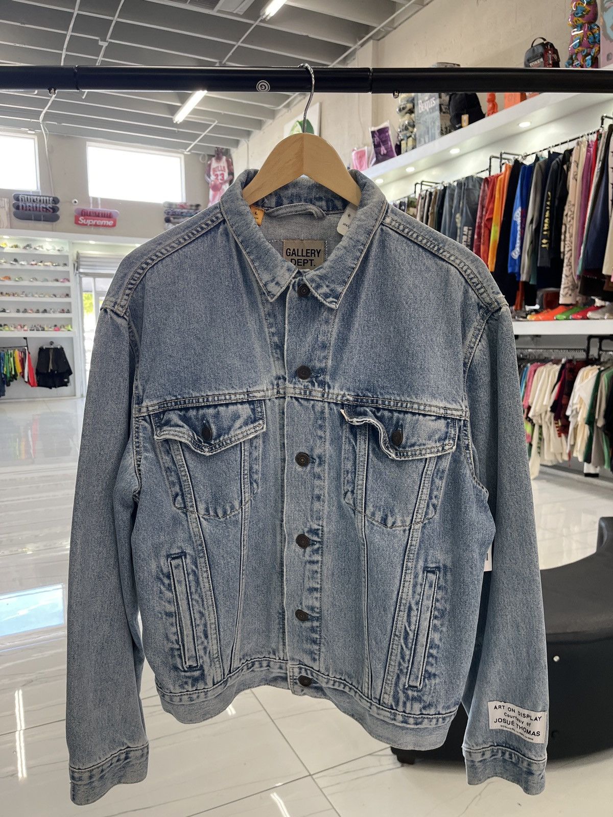 Gallery Dept. Gallery Dept. Vintage Andy Denim Jacket Size US L / EU 52-54 / 3 - 1 Thumbnail